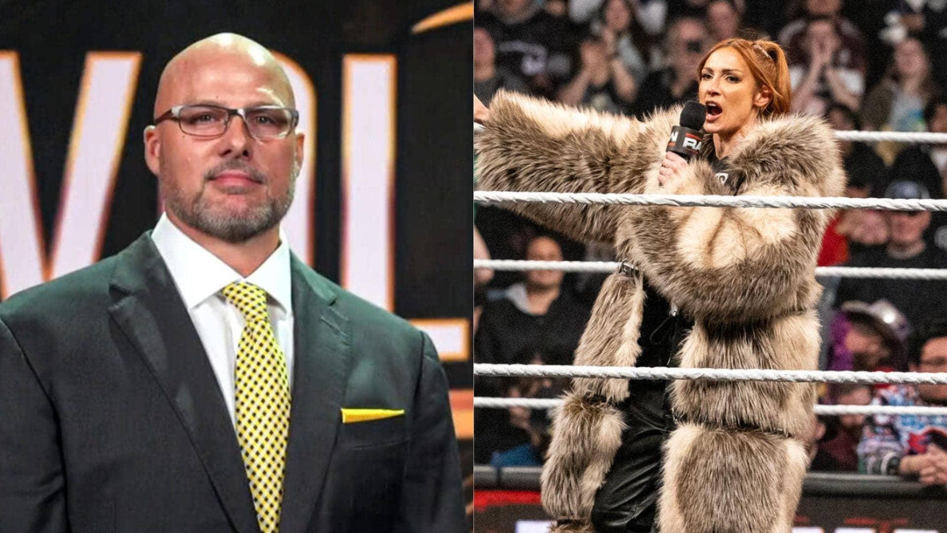 Becky Lynch vs Adam Pearce: Musical Feud Takes Center Stage