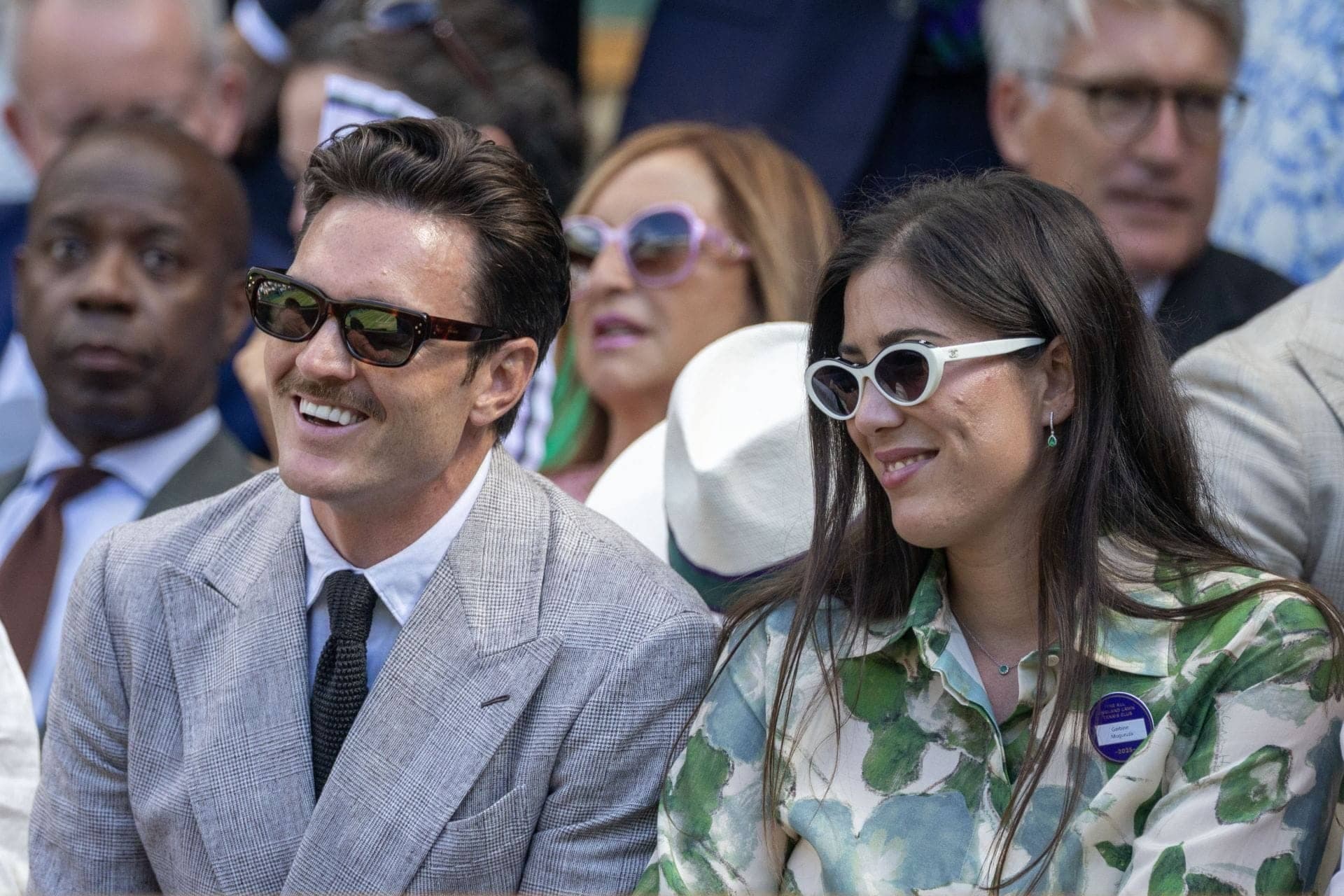 PICTURES: Garbine Muguruza flaunts baby bump with husband Arthur Borges in Christmas pregnancy update