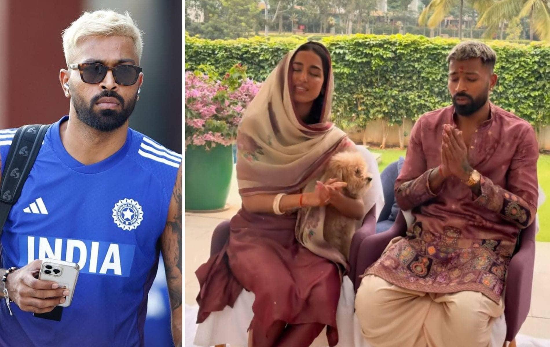 Hardik Pandya and Mahieka Sharma Dazzle Before IND vs NZ