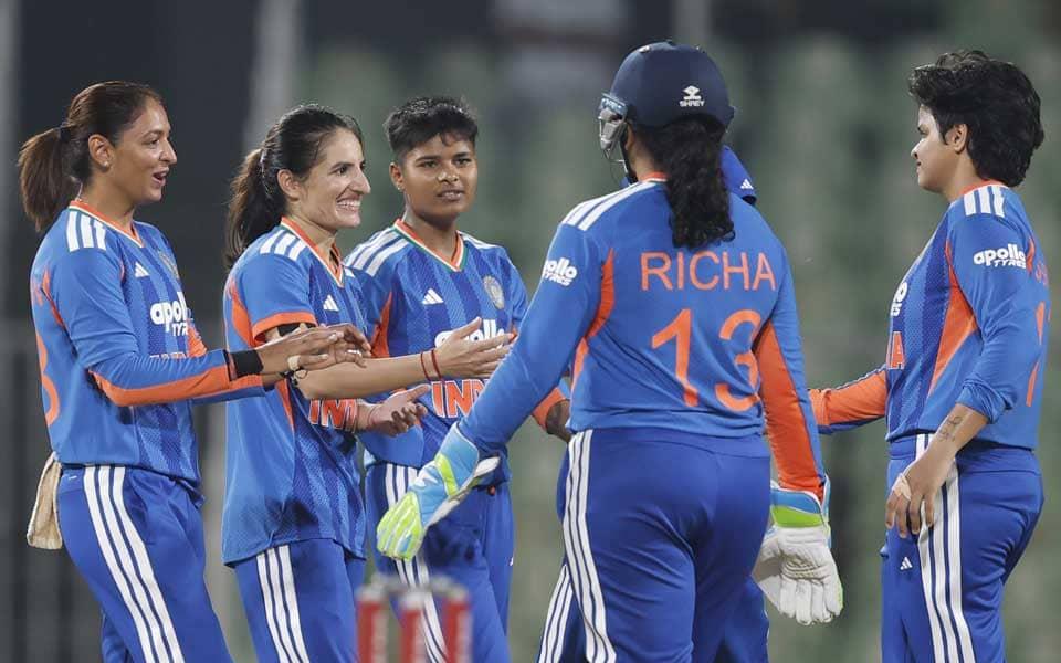 India Women *Electrify* Sri Lanka, Claim T20I Series 3-0