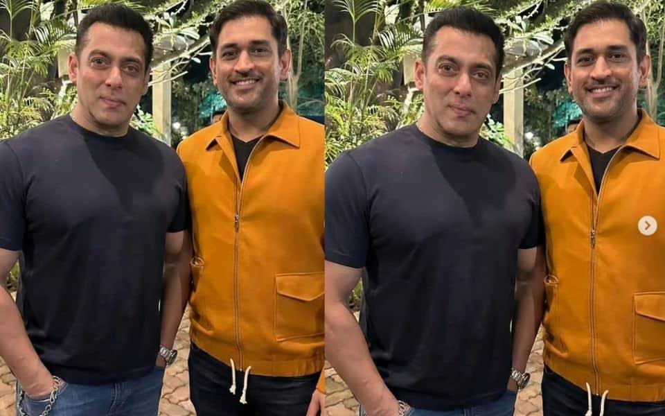 MS Dhoni Crashes Salman Khan's 60th Birthday Bash Spectacle