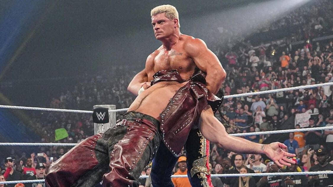 Cody Rhodes Soars and Smashes McIntyre in WWE Showdown!