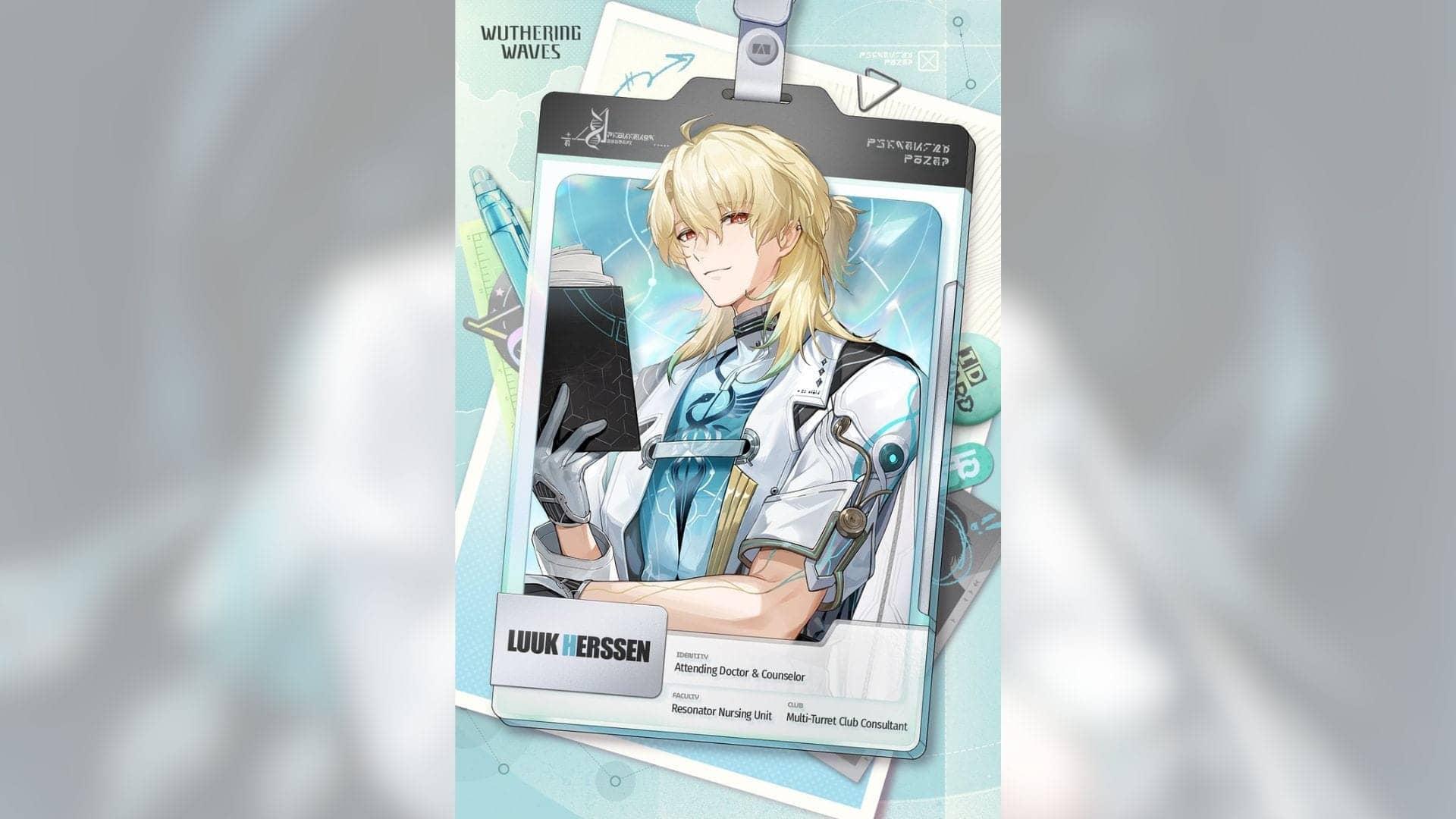 Luuk Herssen Rumored for Wuthering Waves 3.1 – Believe It!