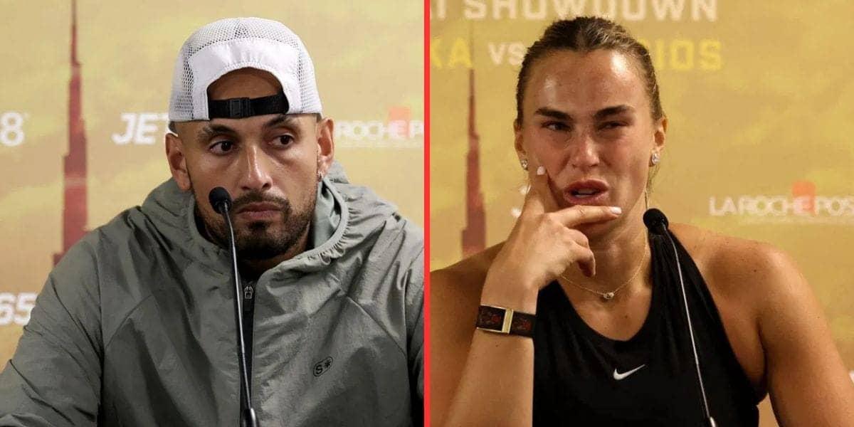 Kyrgios & Sabalenka Fire Back at Critics in Dubai Showdown