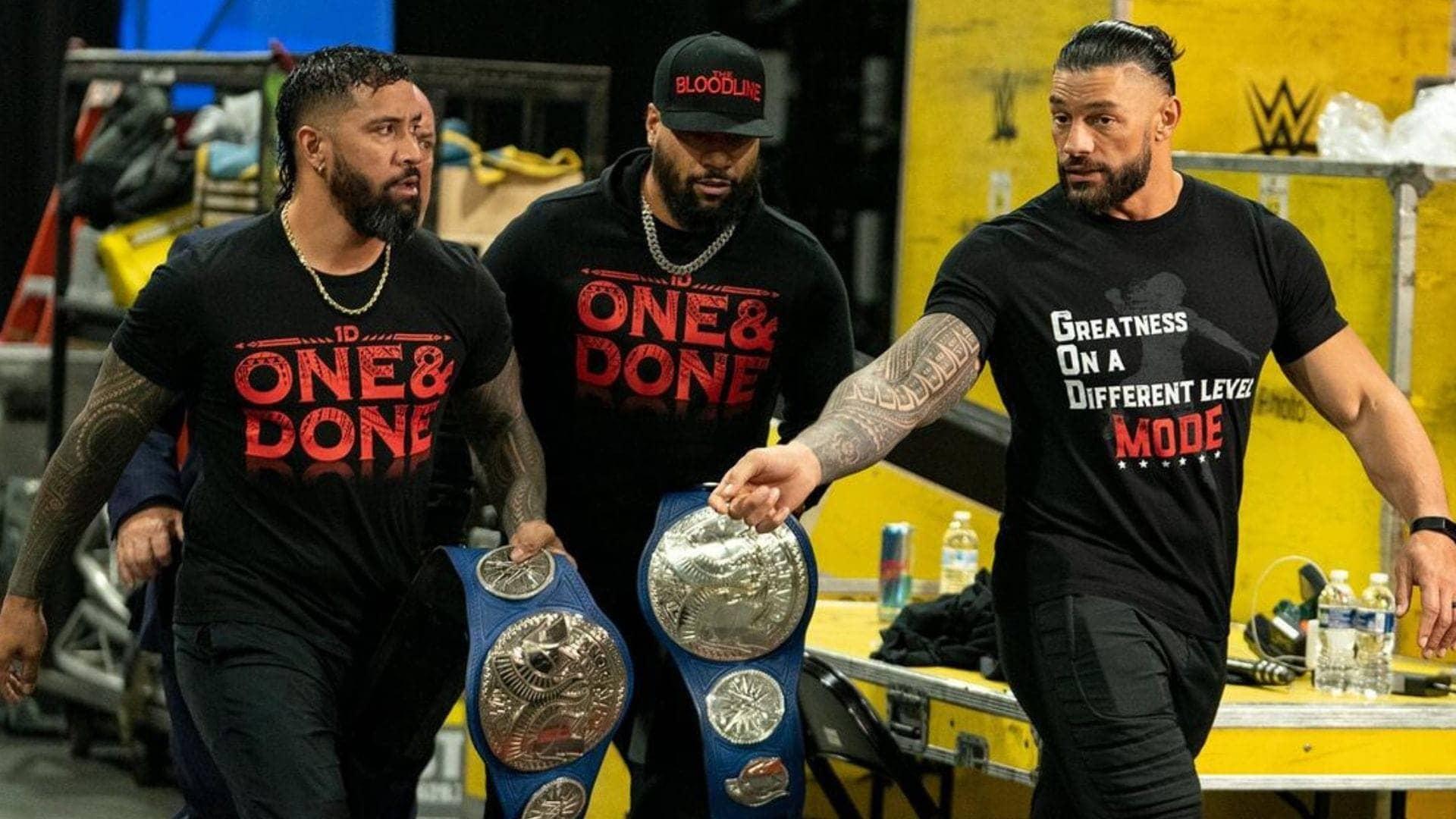 WWE Stars Call Out Bloodline Conspiracy After Shocking Title Change