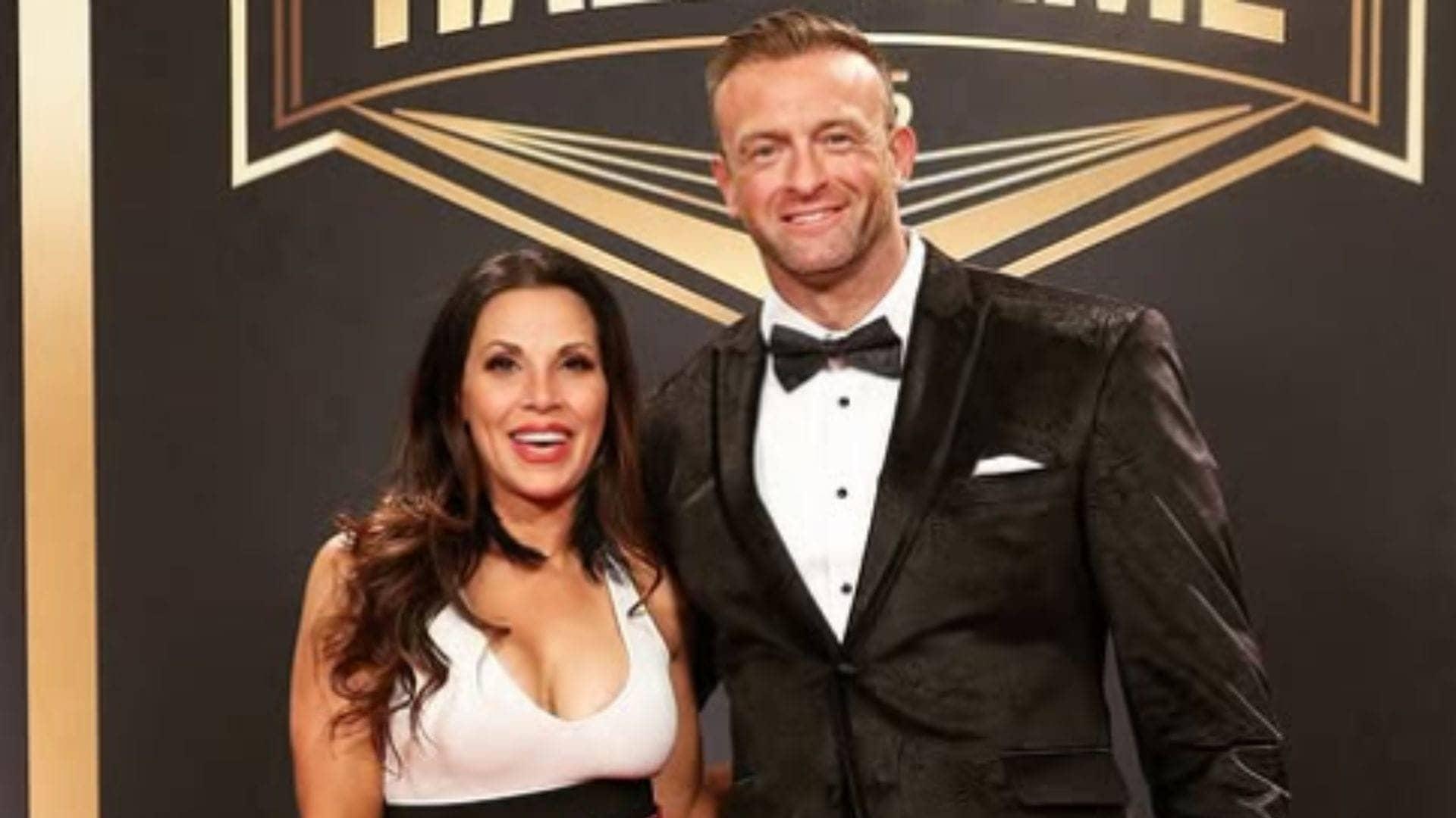 WWE Power Couple Nick Aldis and Mickie James Celebrate Love