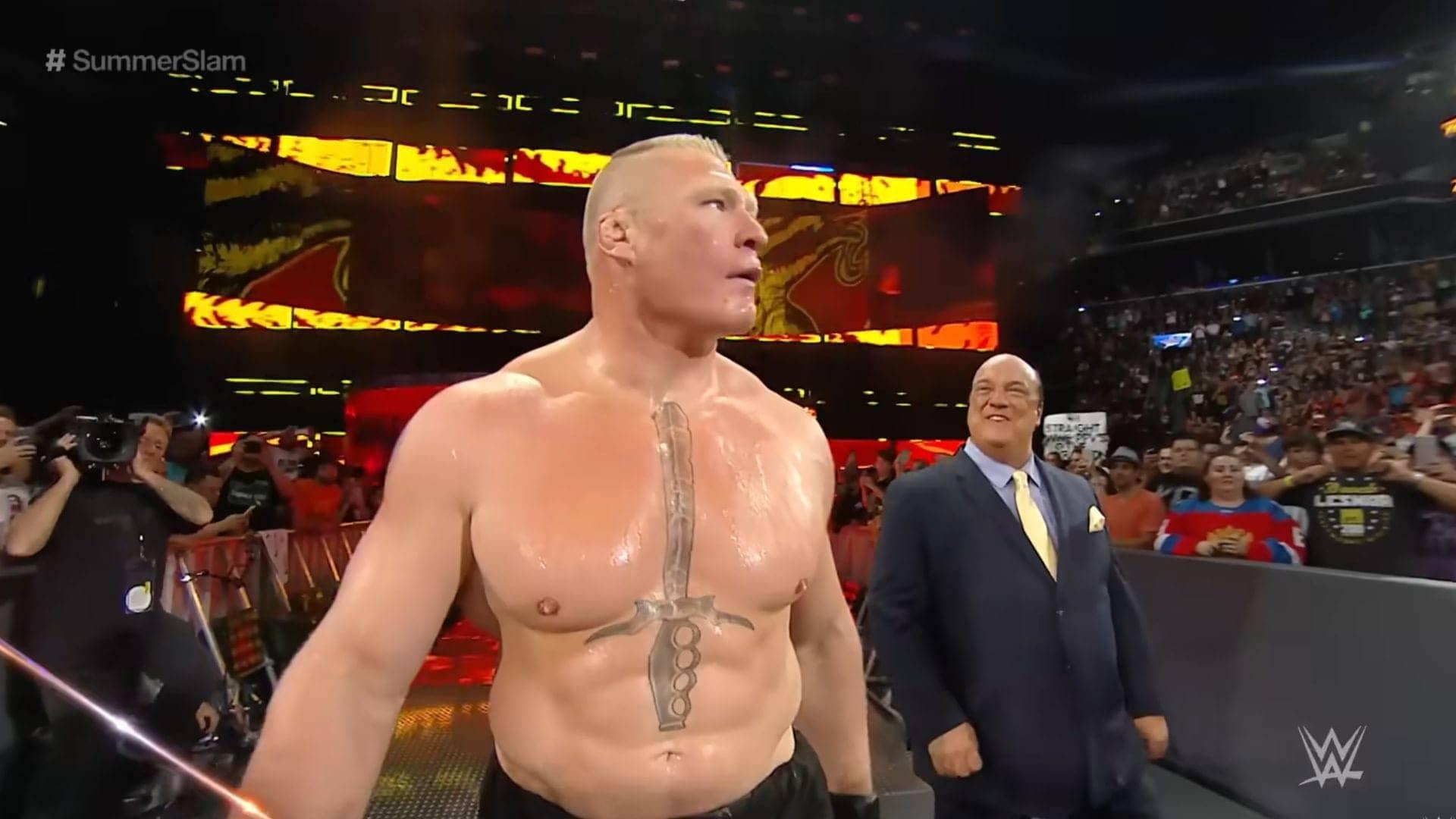 Brock Lesnar's Spectacular Face Turn Before Epic Retirement Match