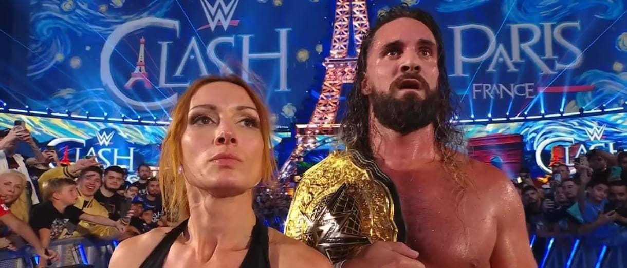 Becky Lynch in the Middle of Seth Rollins and Vince Russo Feud