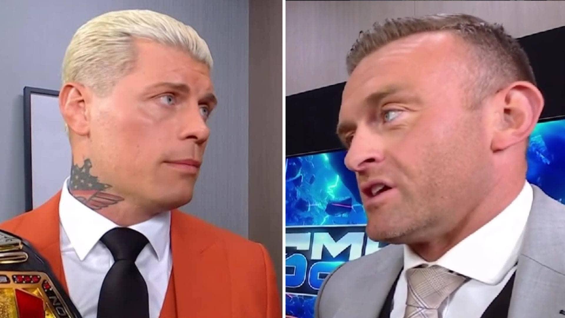 Nick Aldis Shakes Things Up for Cody Rhodes Ahead of Showdown