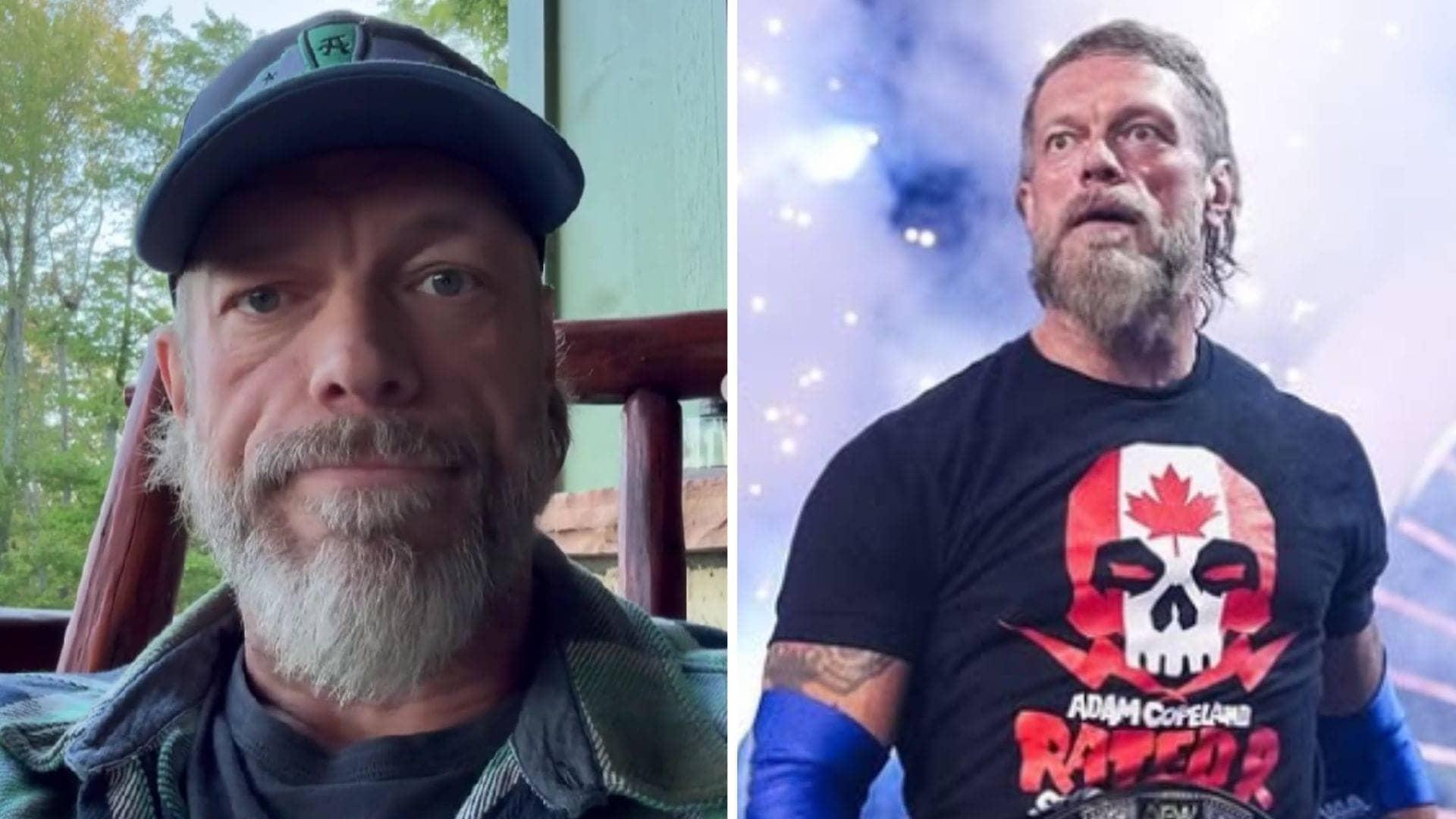 WWE Superstar Edge Shares Heartfelt Update on Mom's Birthday