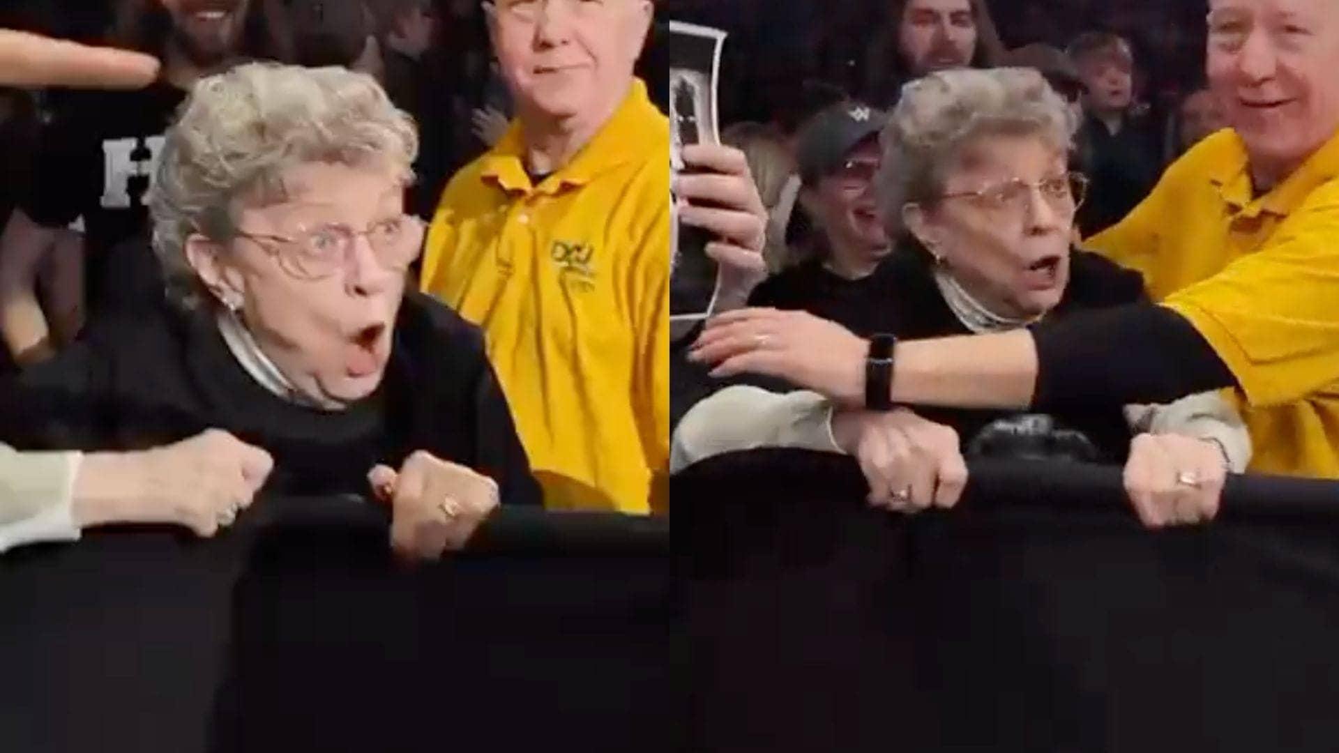 Xavier Woods faces off with grandma at WWE event, oh snap!