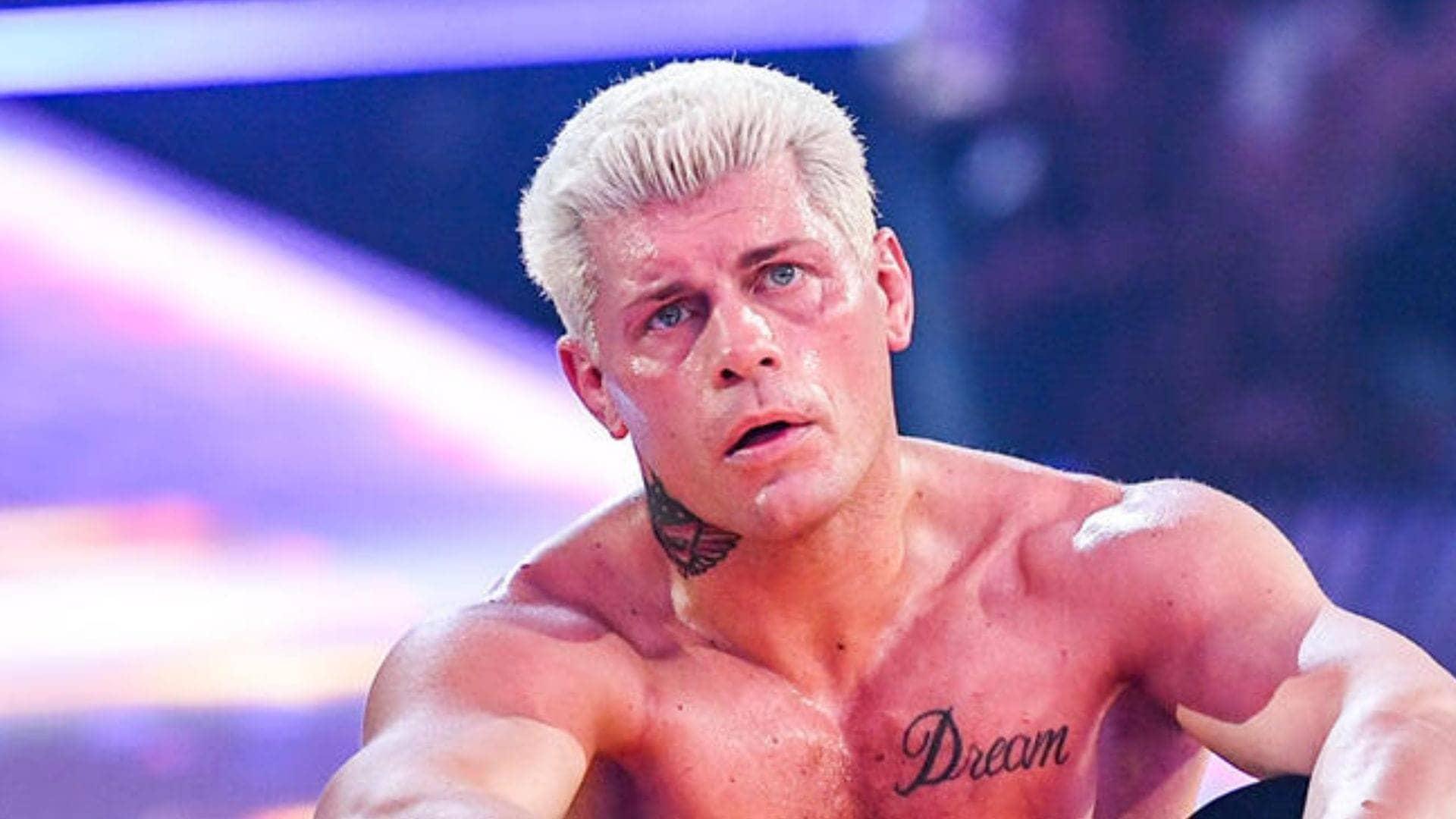 Cody Rhodes faces fan backlash if he loses to McIntyre