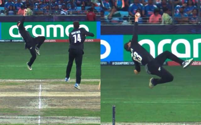 Kohli Left Speechless by Phillips' Epic Catch Attempt