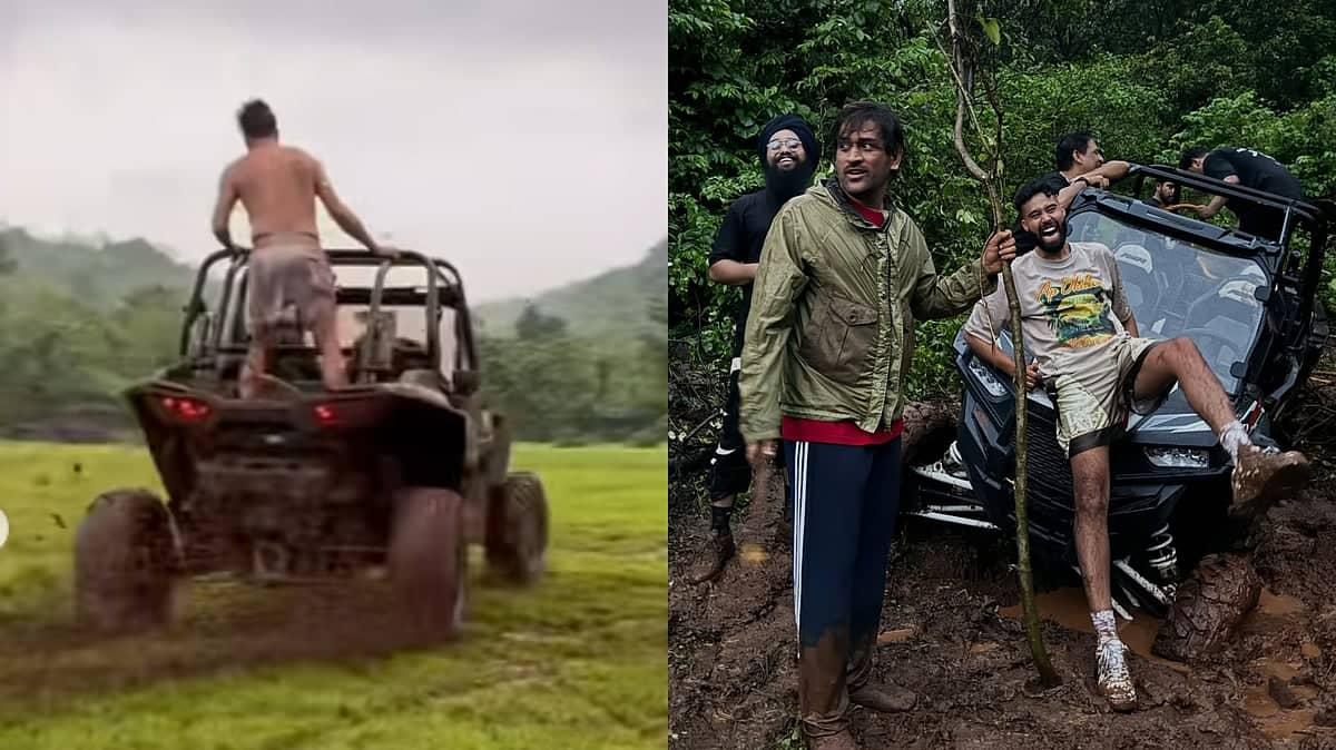 AP Dhillon's Epic ATV Mudslide With Salman And Dhoni