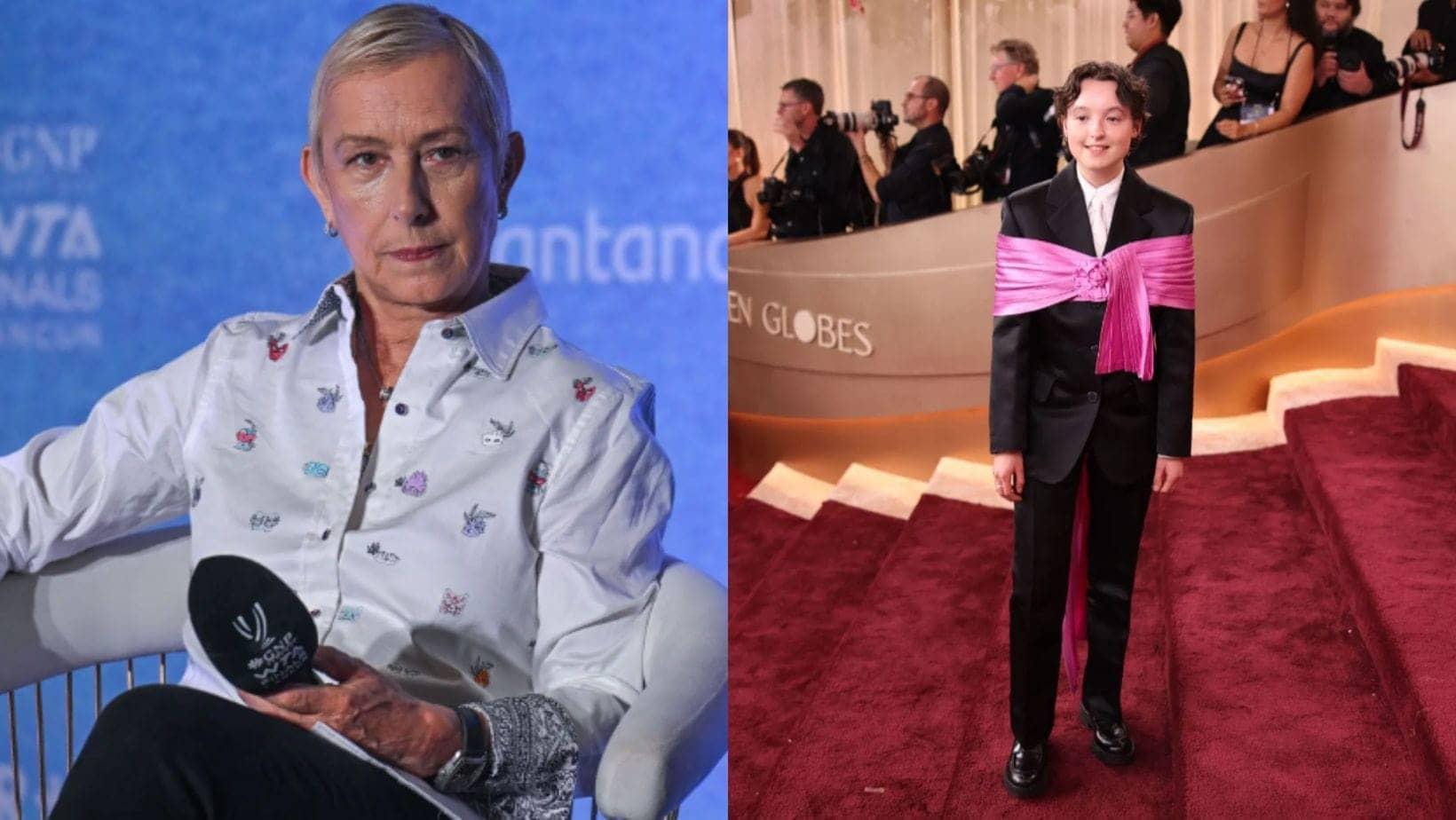Martina Navratilova's Hilarious Take on Bella's Pink Suit Drama