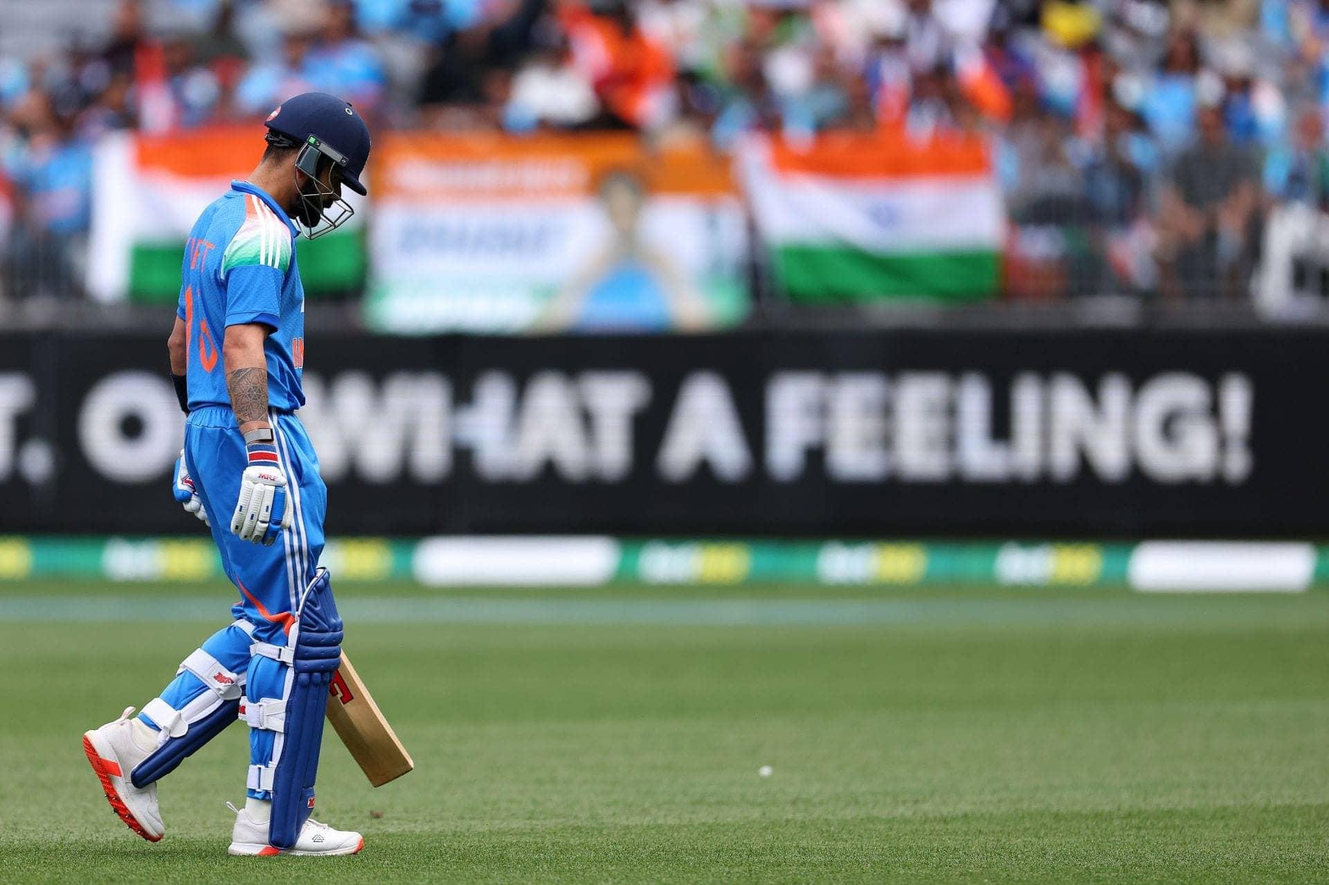 Virat Kohli's Stump Gets Smacked in Epic ODI Showdown