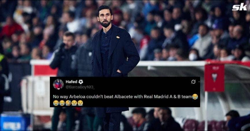 Alvaro Arbeloa faces defeat in first match, fans in shock