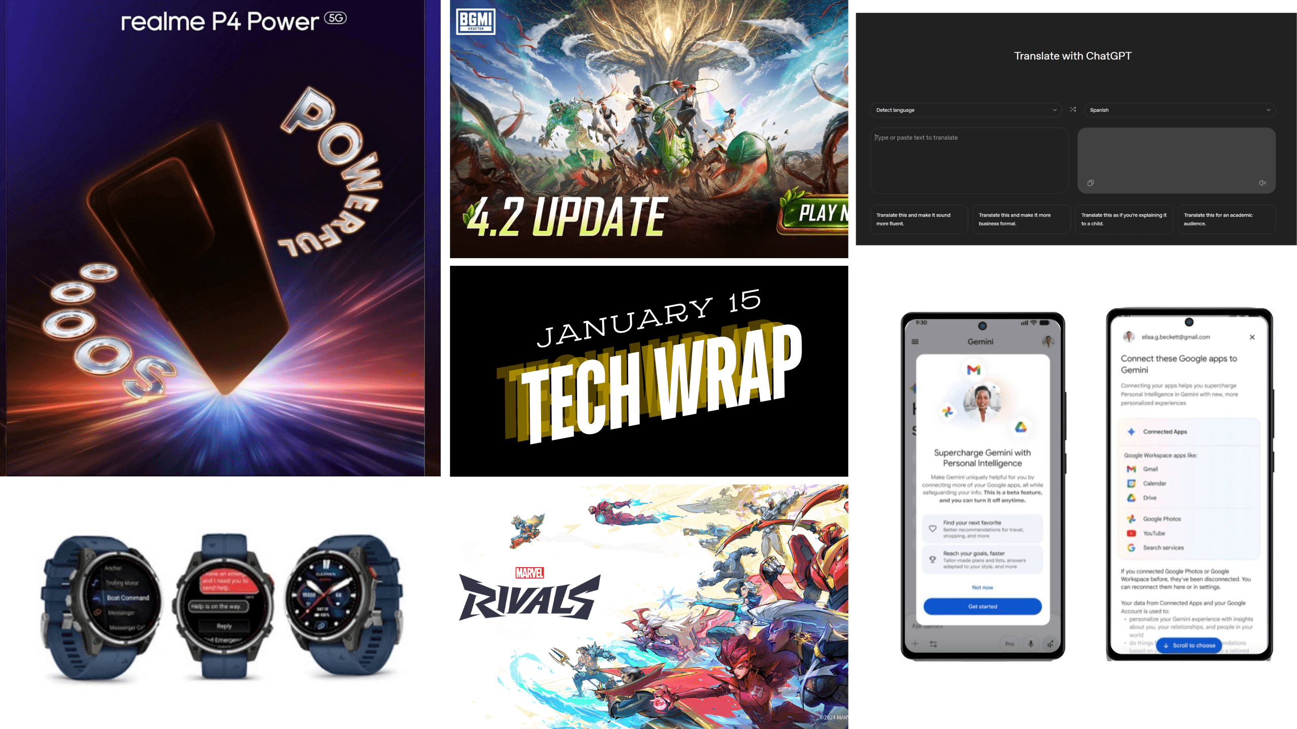 Tech Wrap Jan 15: BGMI Update, ChatGPT, and Tech Vibes