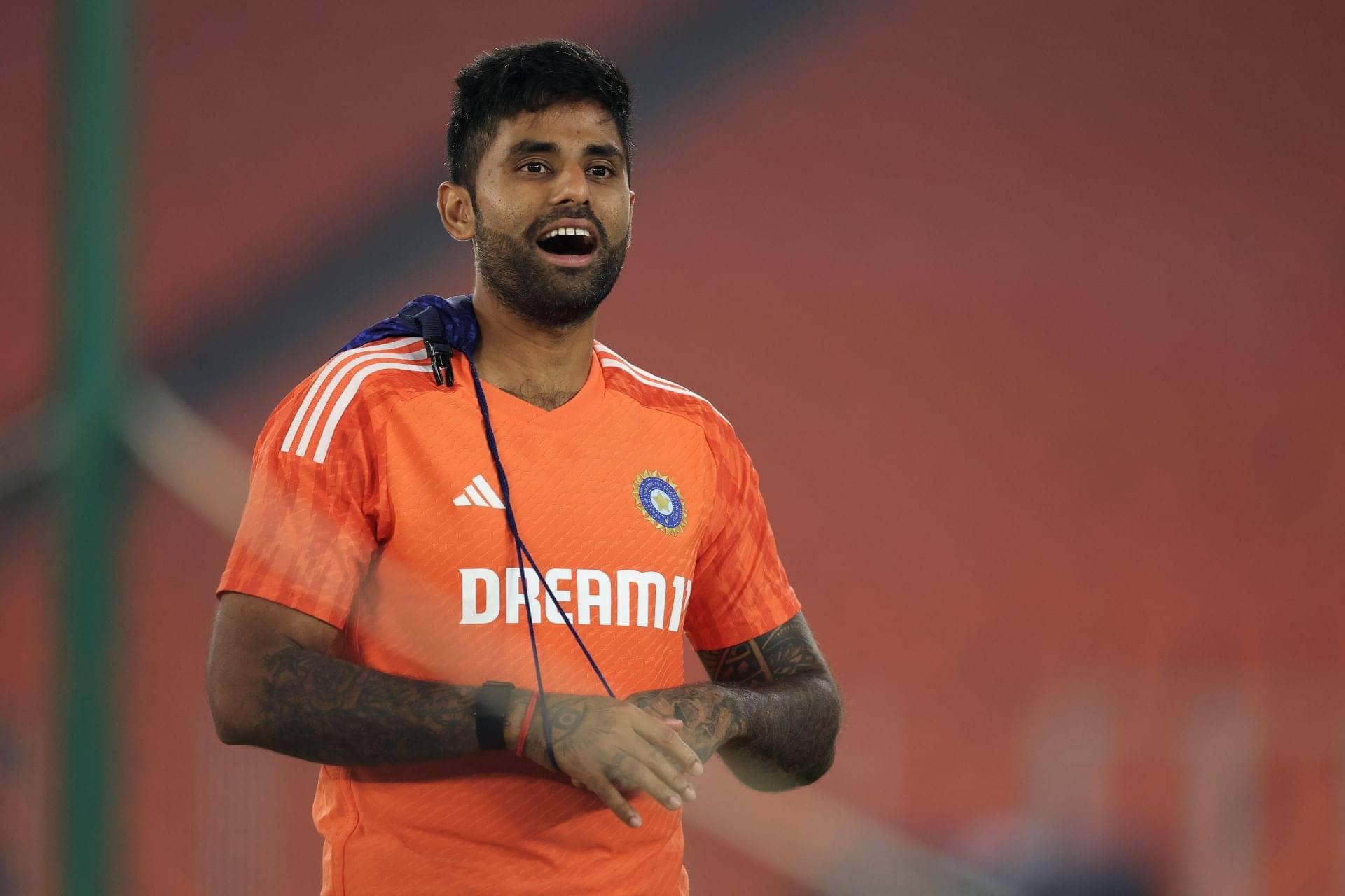 Suryakumar Yadav's Tremendous Training Ahead of T20I Showdown