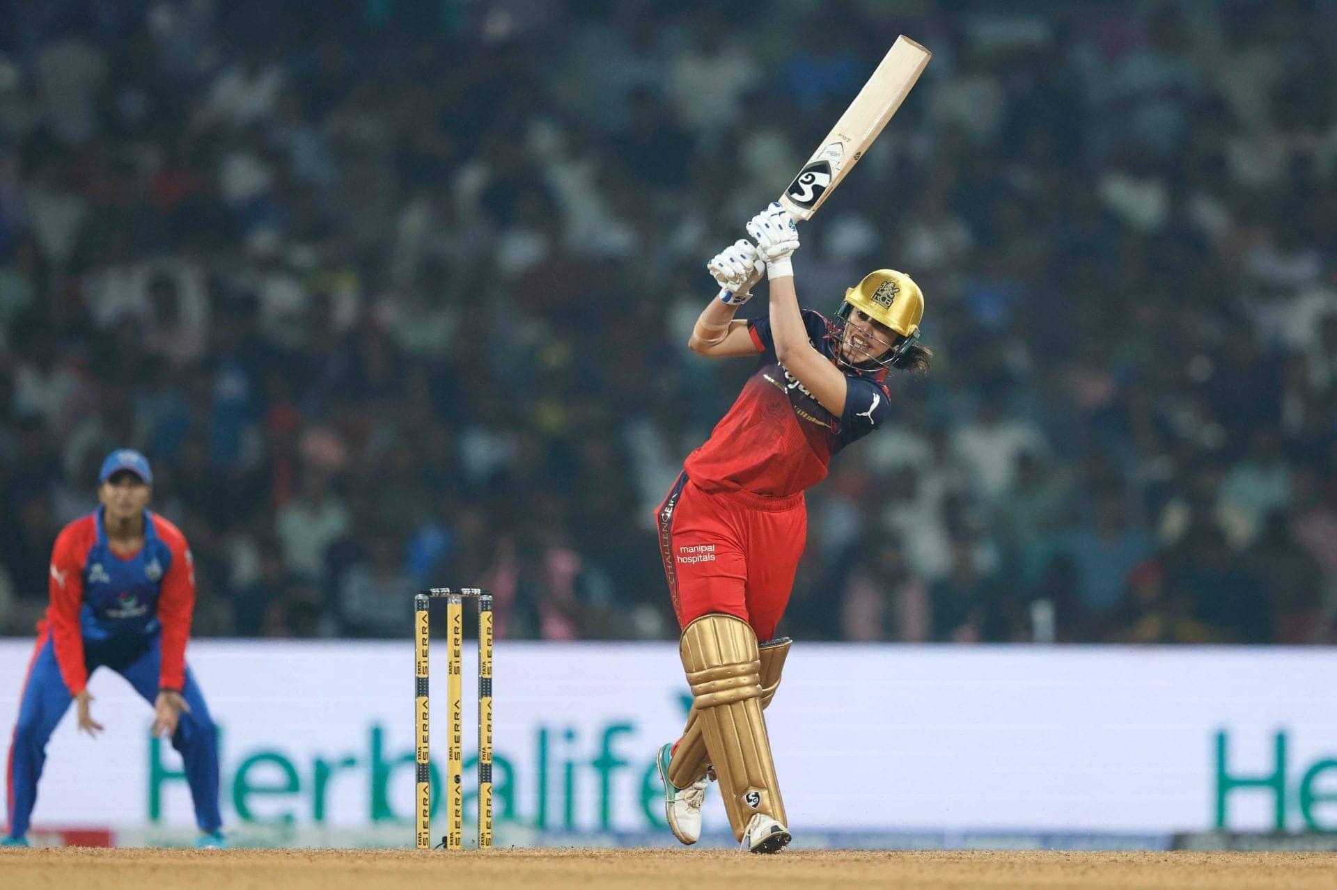 Smriti Mandhana's near ton thwarted by debutant's catch