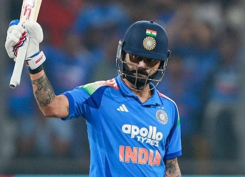 Virat Kohli's 91-ball century: A subdued celebration, folks!