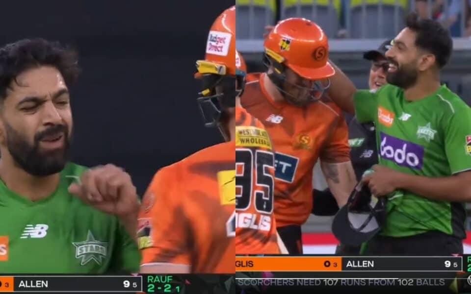 Haris Rauf and Finn Allen's Epic Comedy Clash at BBL 2025-26