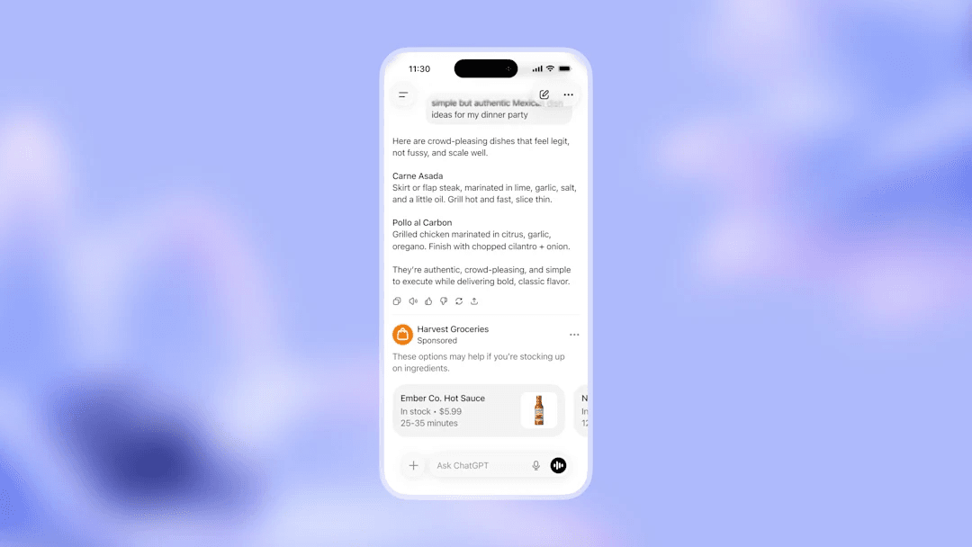 OpenAI ads aa rahe hain ChatGPT mein, free logon ke liye!