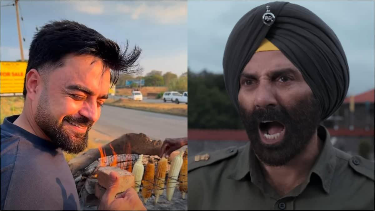 Rashid Khan Roasts Corn While Pumping Up Border 2 Release