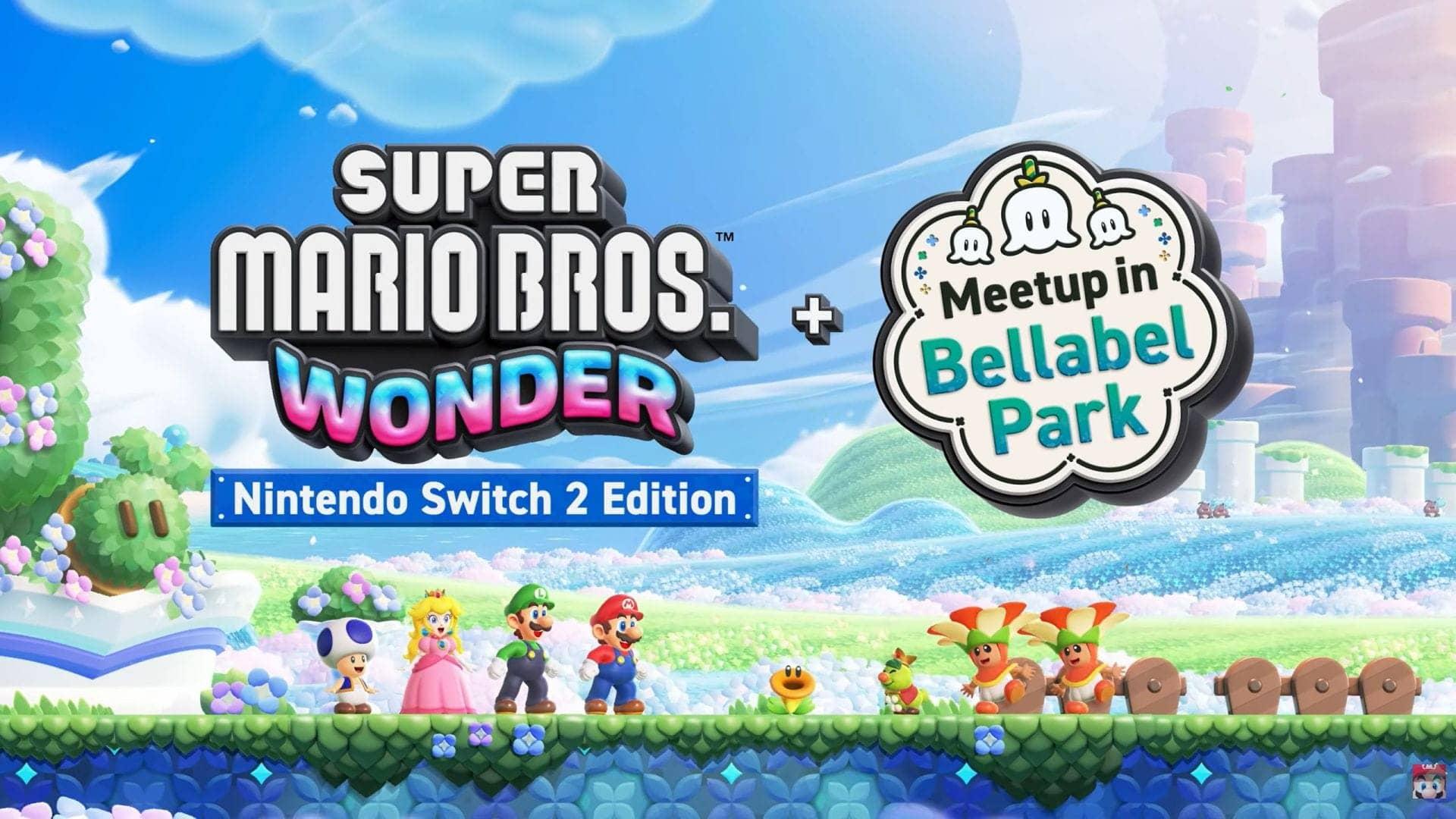 Super Mario Bros. Wonder for Switch 2: Release Date Announced!