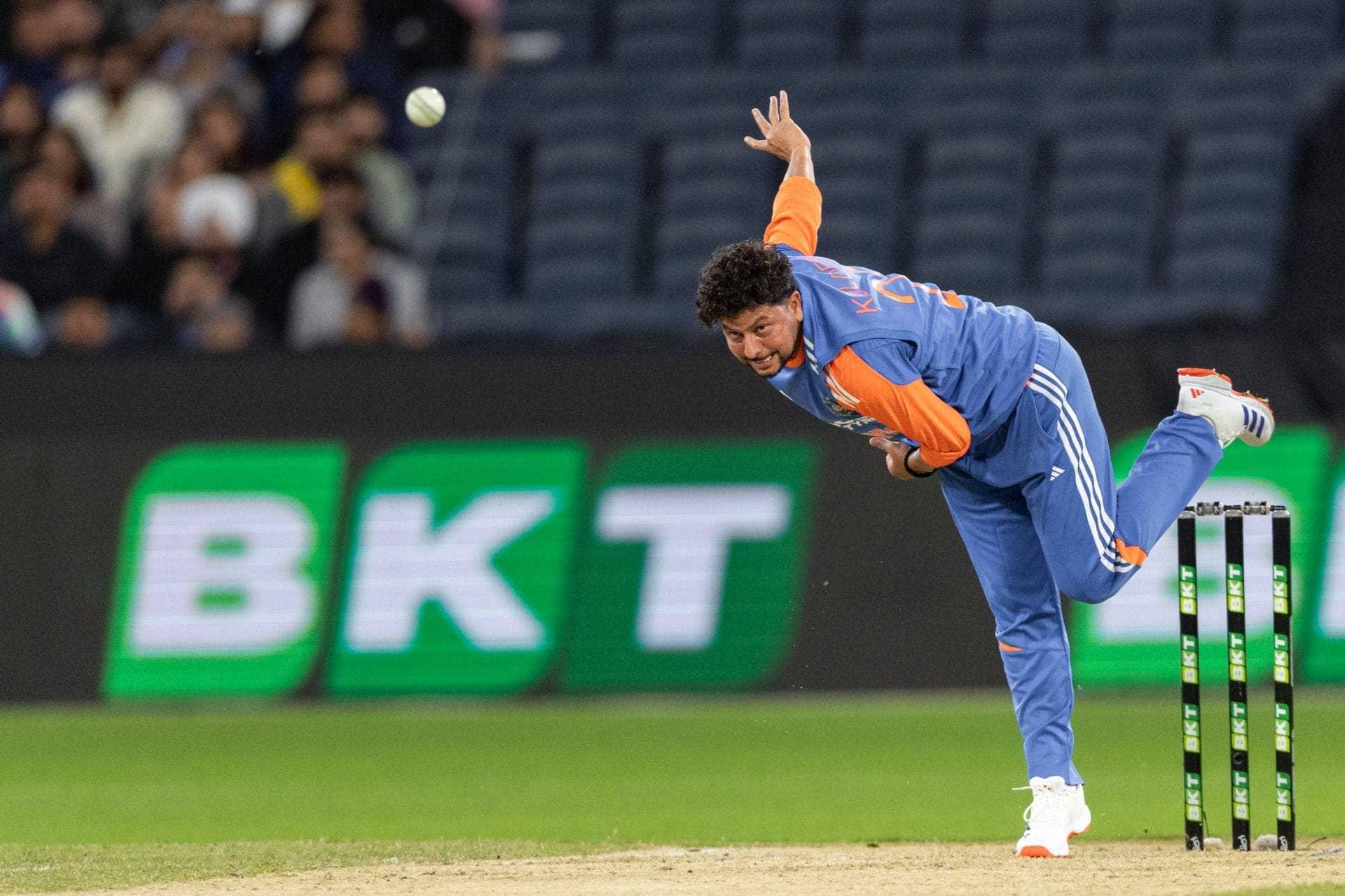Kuldeep Yadav outsmarts well-set Rachin Ravindra for 44 in IND vs NZ 2026 2nd T20I [Watch]