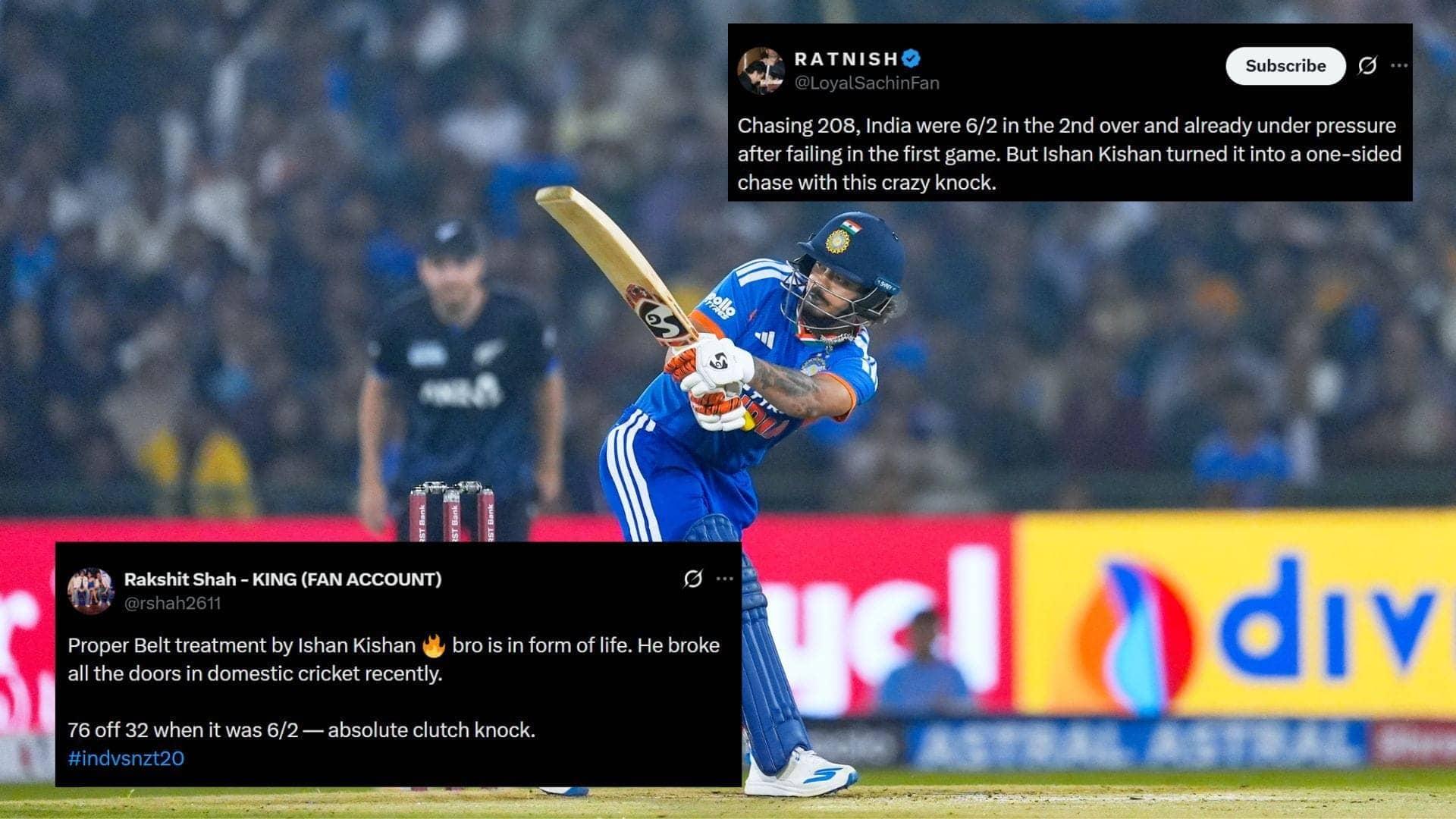 Ishan Kishan's Epic Comeback: 76 Runs, Pure Magic!