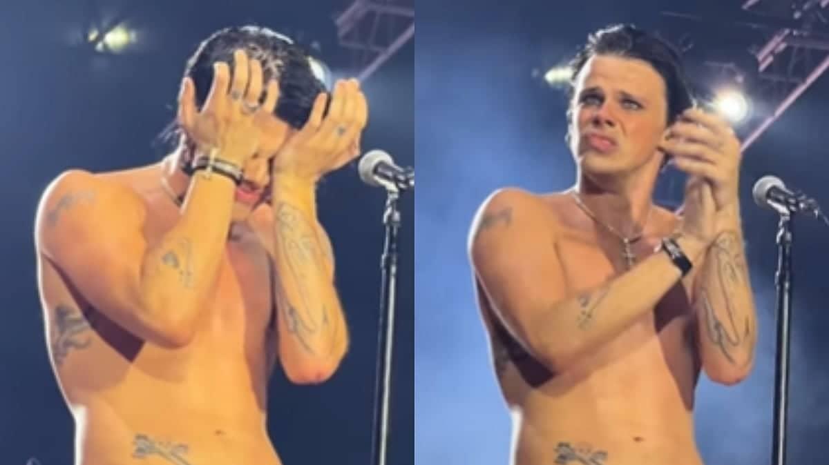 Video: Singer Yungblud Breaks Down On Stage After Performing To 70,000 People In Mumbai At Lollapalooza India 2026