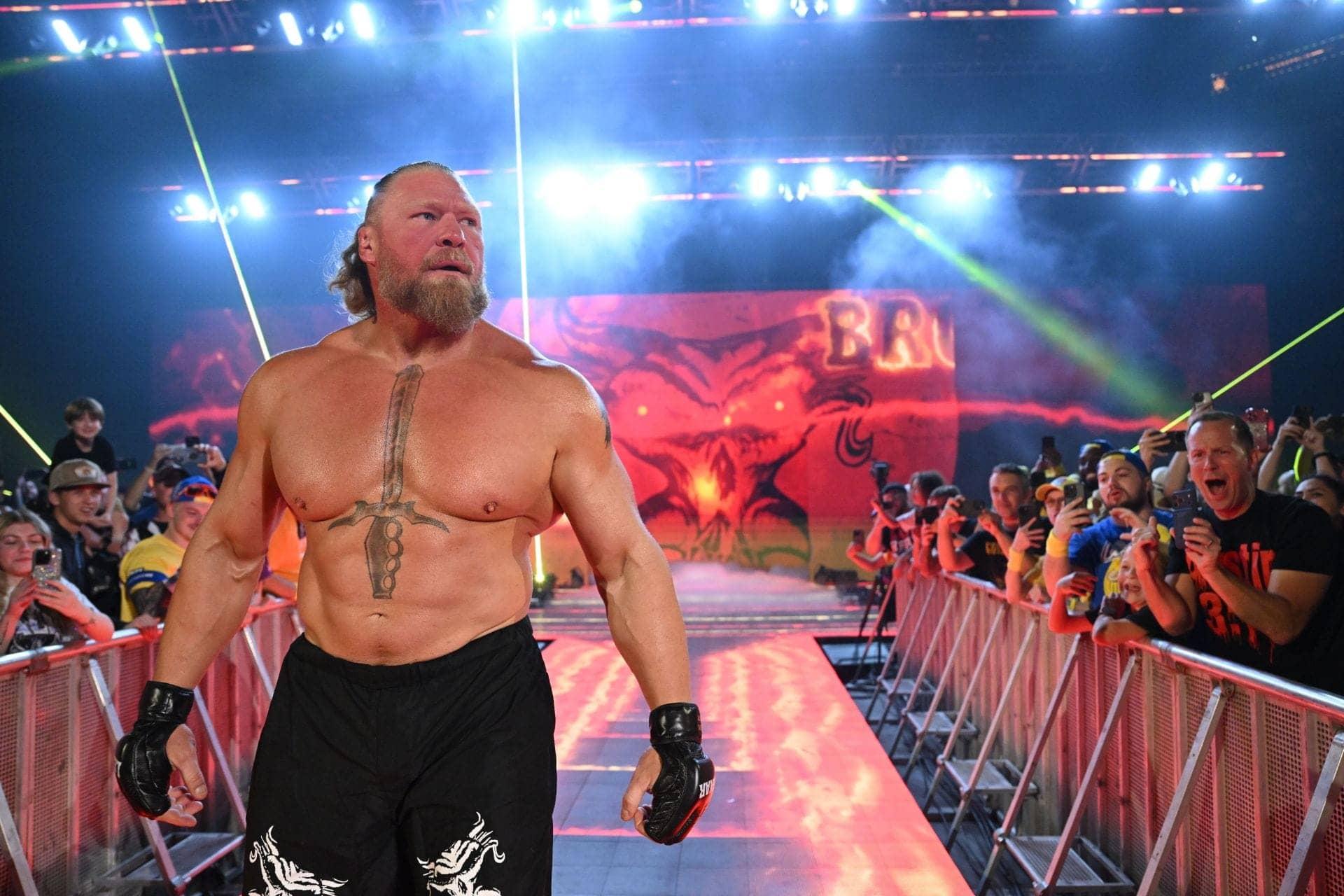 Brock Lesnar ka Royal Rumble entry, Rollins ka mazak!
