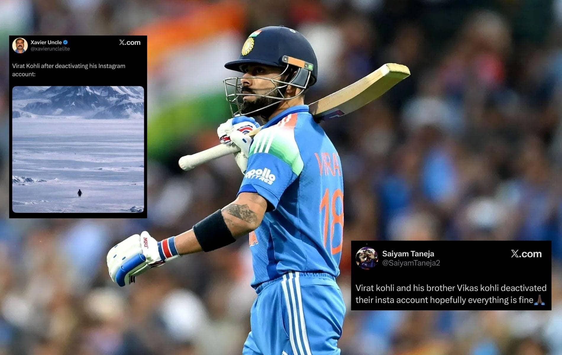 Virat Kohli ki Instagram gayab, fans ka chinta ka jutsu!