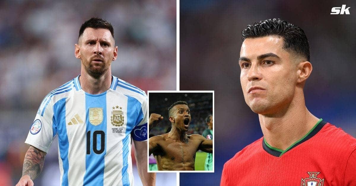 Nani Stuns Fans, Declares Ronaldinho the Greatest of All Time