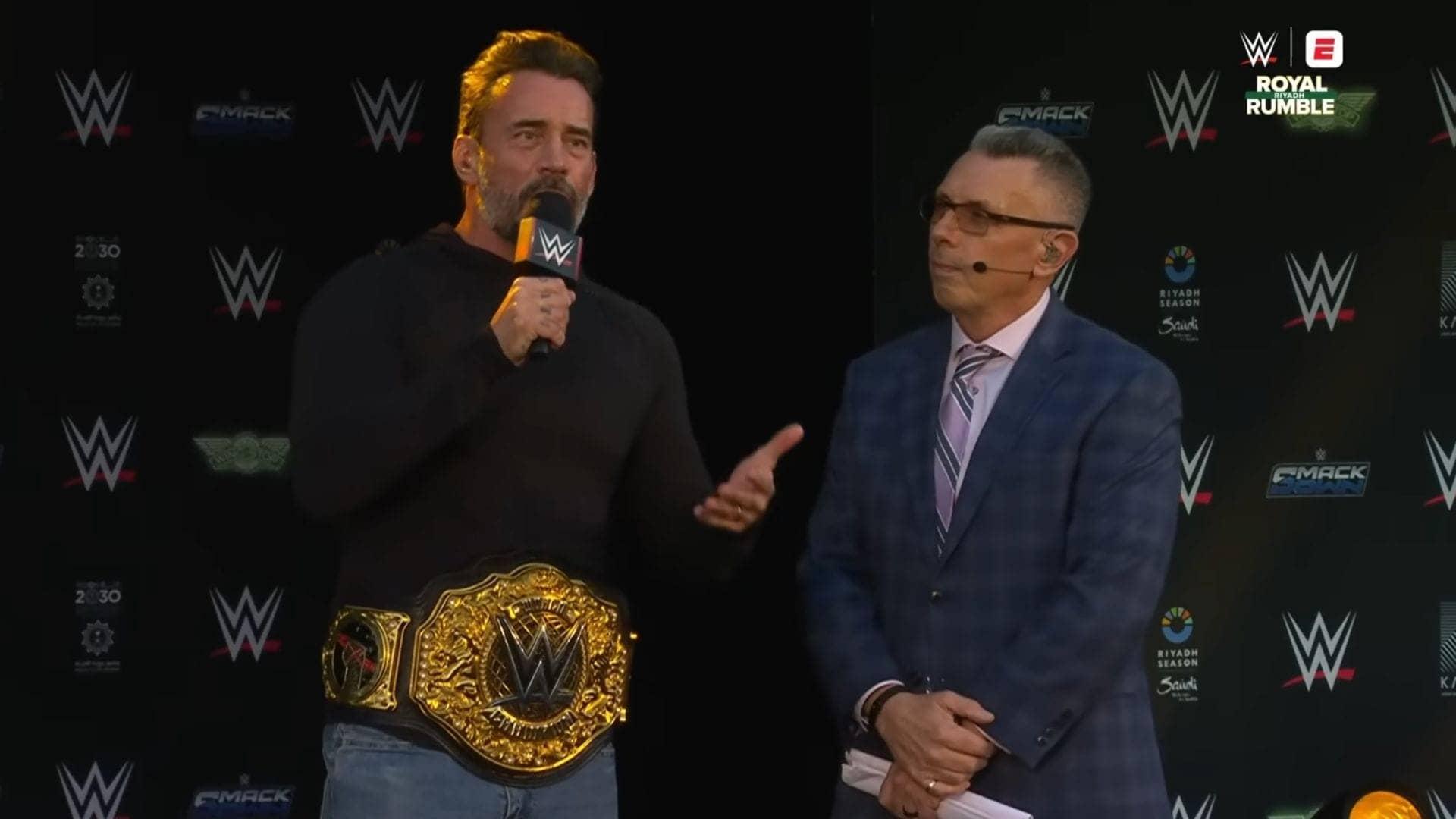 CM Punk’s Role at WWE Royal Rumble 2026 Confirmed