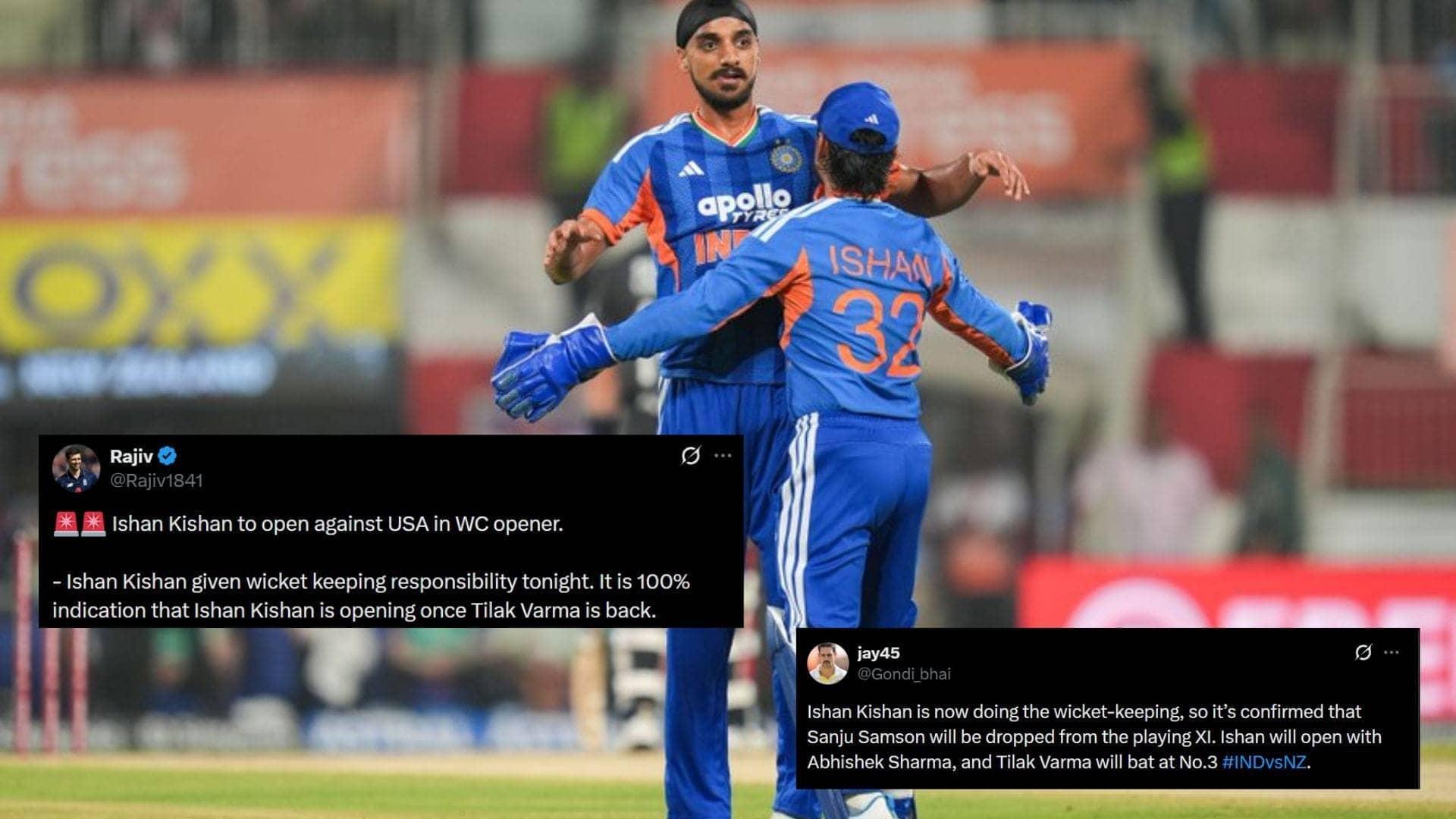 Ishan Kishan Steals the Show, Samson's Future in Jeopardy