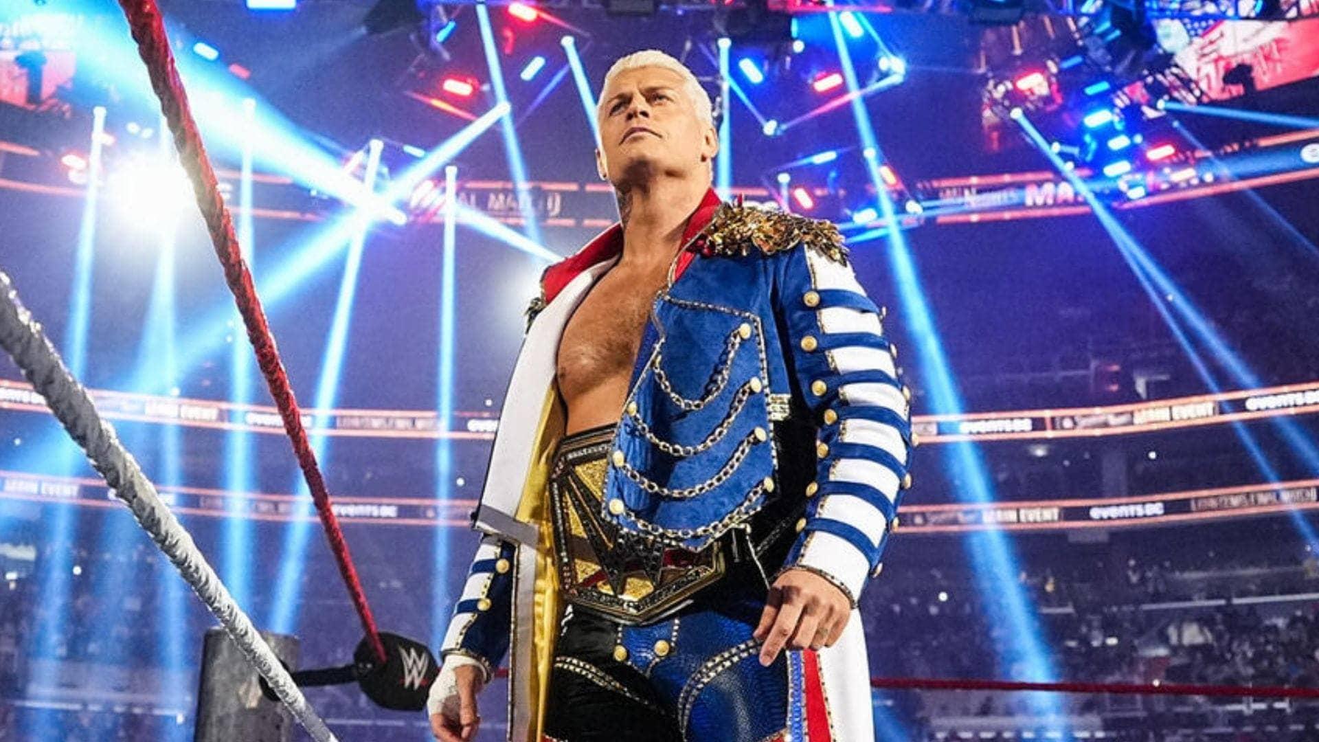 Cody Rhodes Unfairly Eliminated by Outside Superstar in Rumble