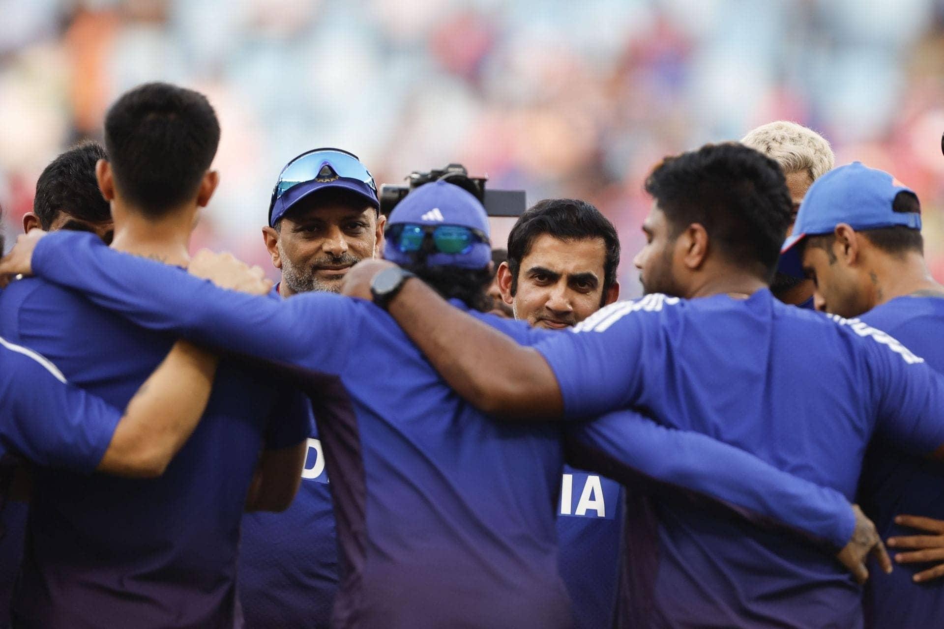 Gambhir and Harshit Spotted After Epic Win in Delhi