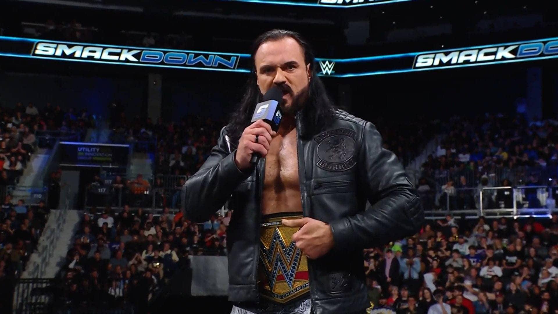 Drew McIntyre's Playful Warning to Trick Williams on SmackDown