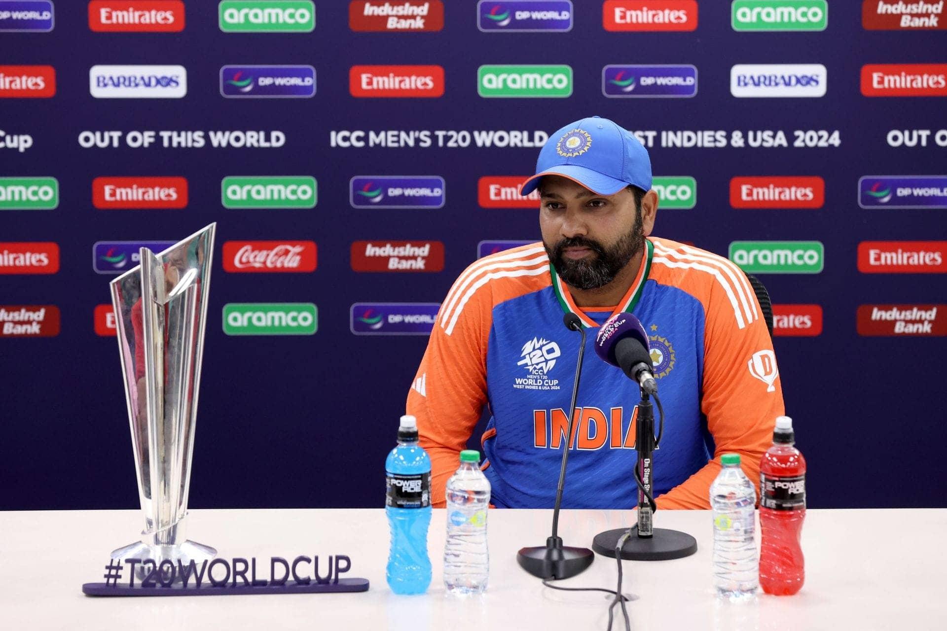 Rohit Sharma Struts with T20 World Cup Trophy Like a Champ