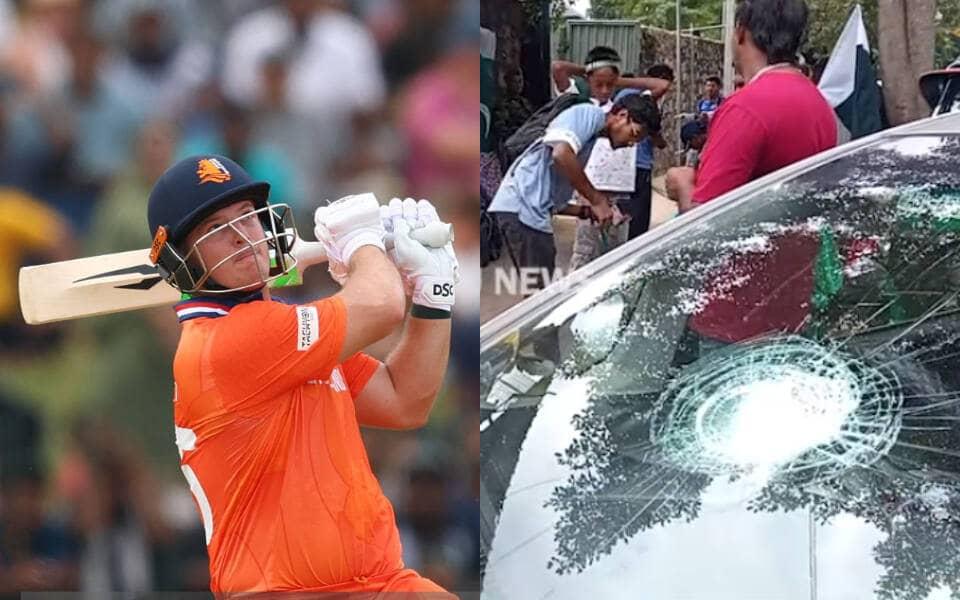 Michael Levitt's Monster Six Obliterates Car in T20 Opener