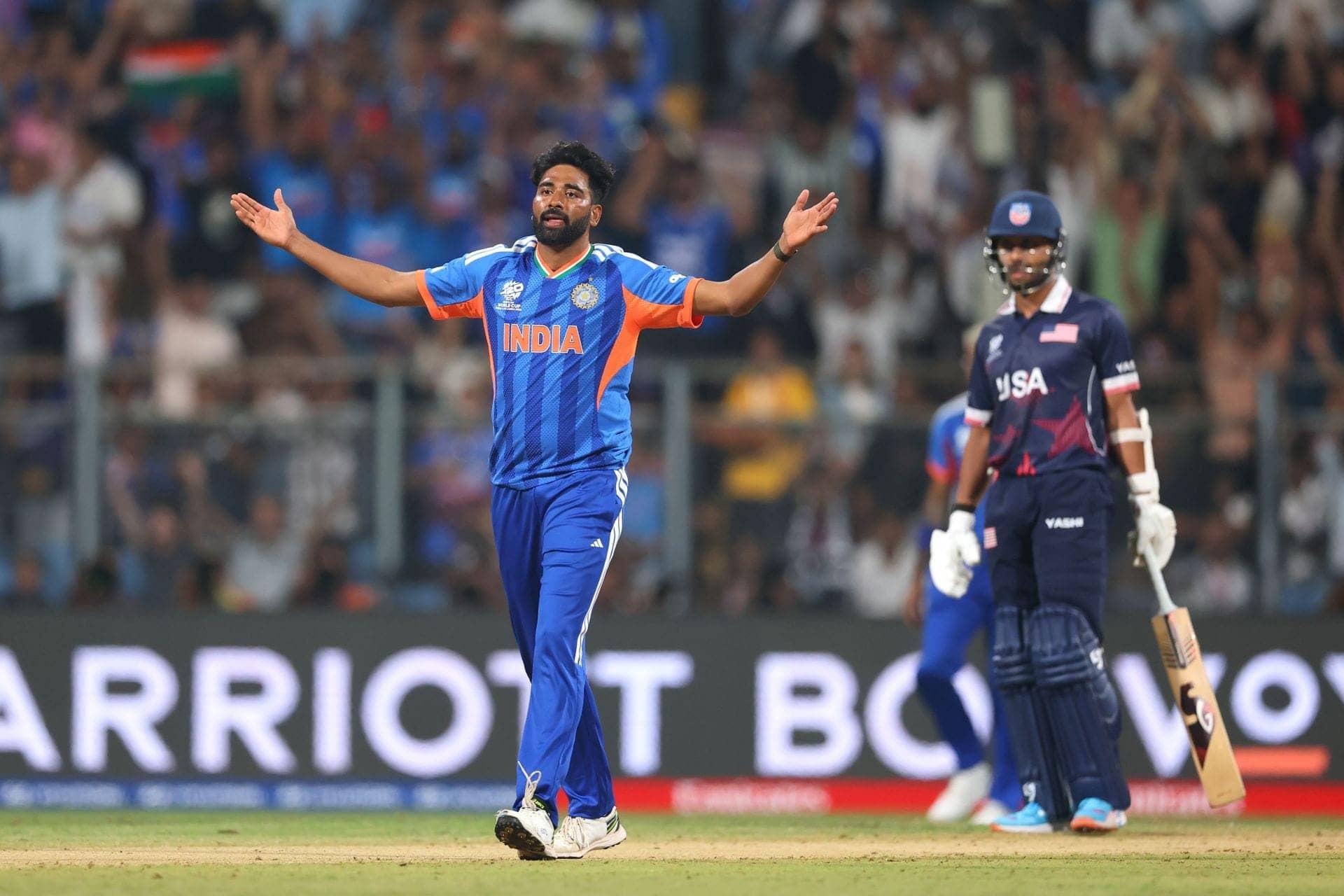 Siraj Steals the Show: A Bowling Sensation in T20 World Cup