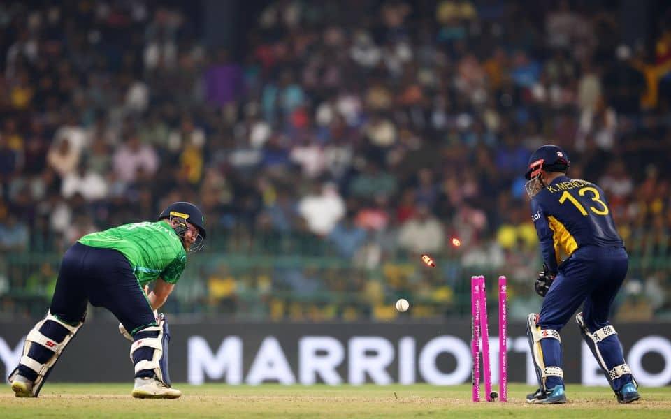 T20 World Cup 2026: Theekshana's Yorker's Smooth Exit for Stirling