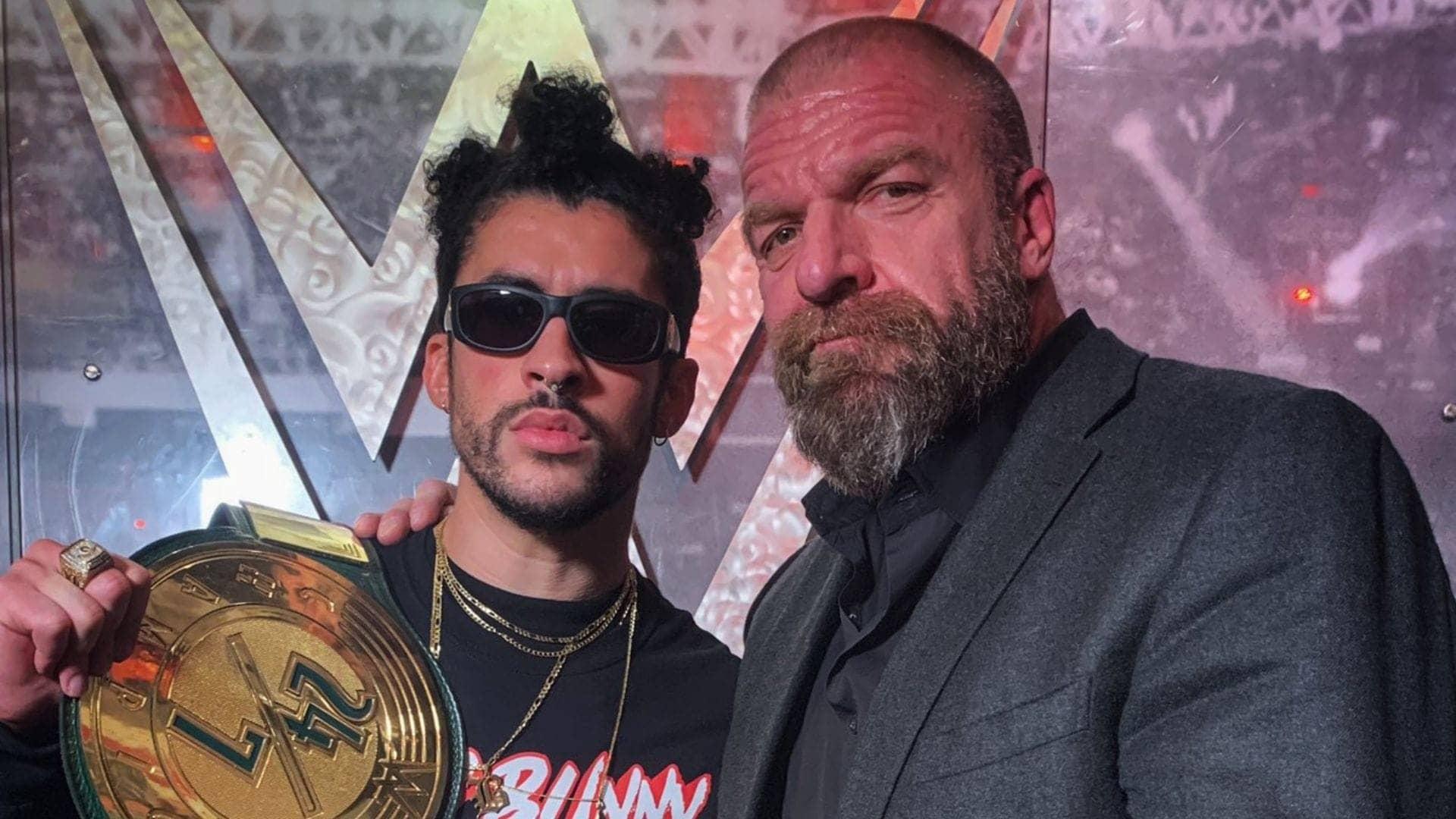 Triple H Hypes Up Bad Bunny for Super Bowl Showdown, Wow!