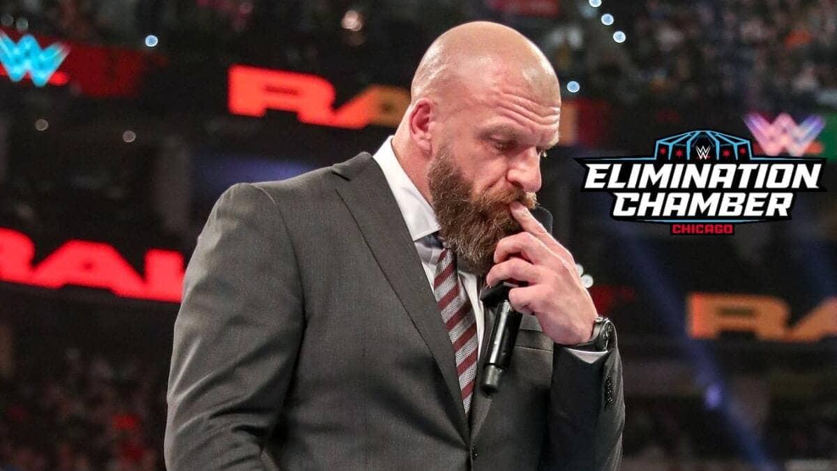 Triple H ka Jey Uso ko Elimination Chamber mein daalna hai kya?