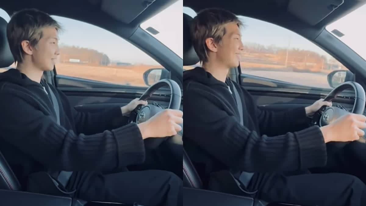 RM's First Drive: BTS Leader's License Goes Viral