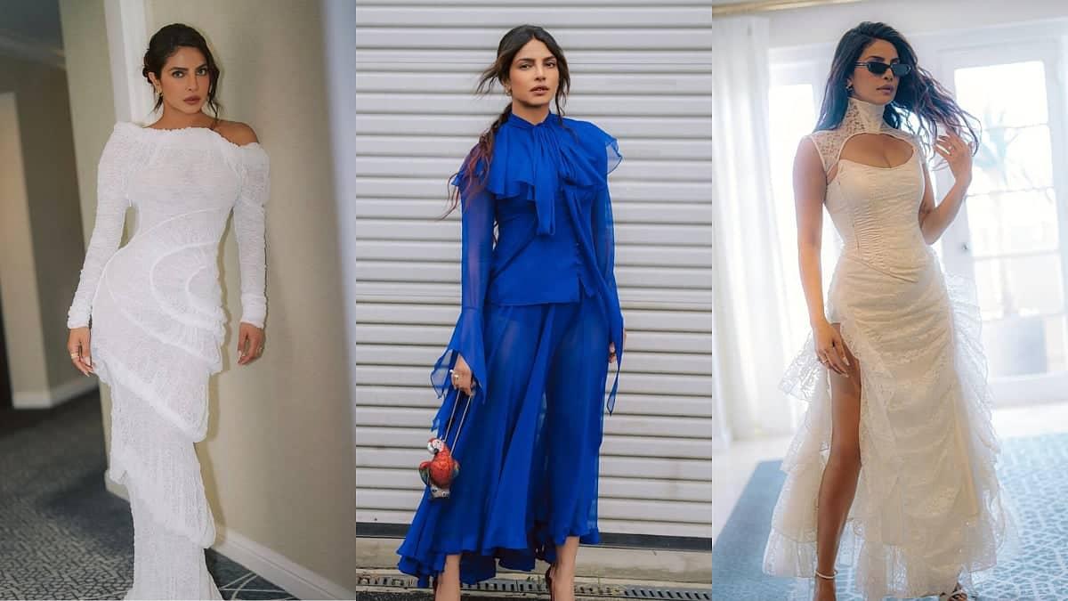 Priyanka Chopra Leads 'Pirate Core' Trend: The Bluff Actress Wows In Dreamy White Gown, Quirky Parrot Bag In 3 New Looks