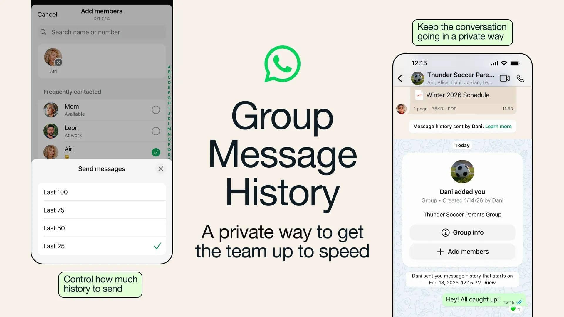 WhatsApp ka naya jadoo: Group chat history ka chakkar!
