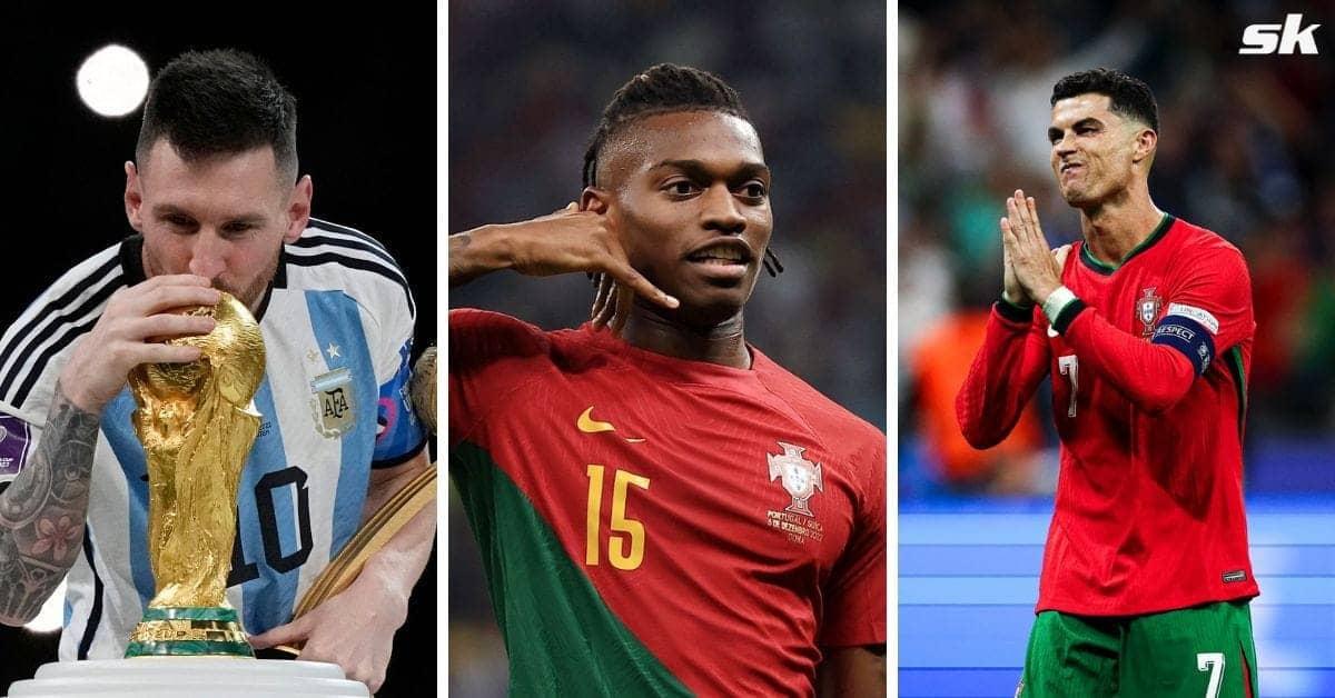 Rafael Leao Declares Ronaldo Still the GOAT Over Messi